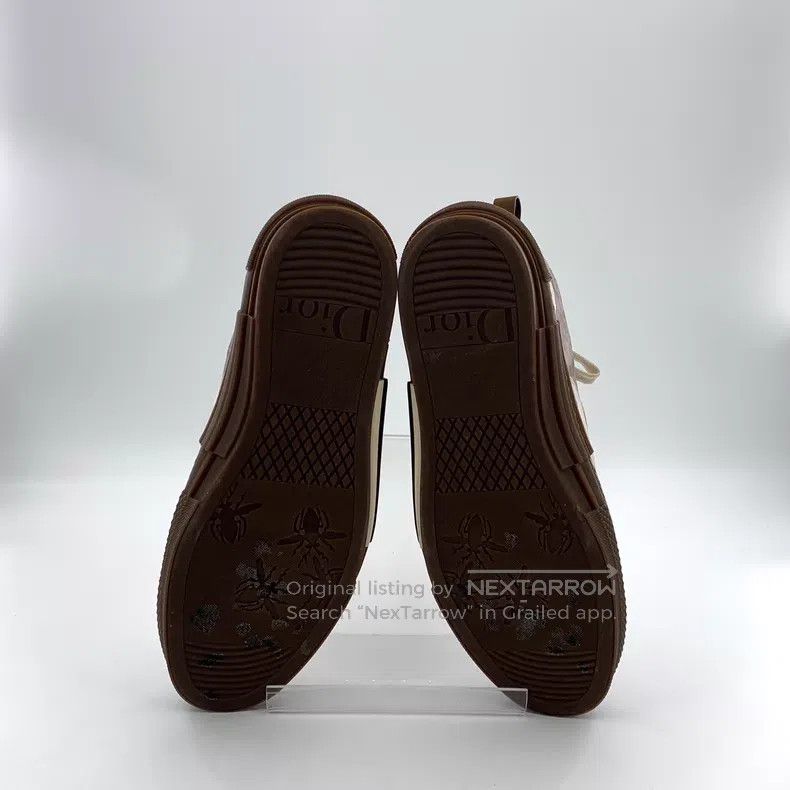 Dior Dior Dark brown logo old flower lace-up casual flat canvas Size US 10 / EU 43 - 5 Thumbnail
