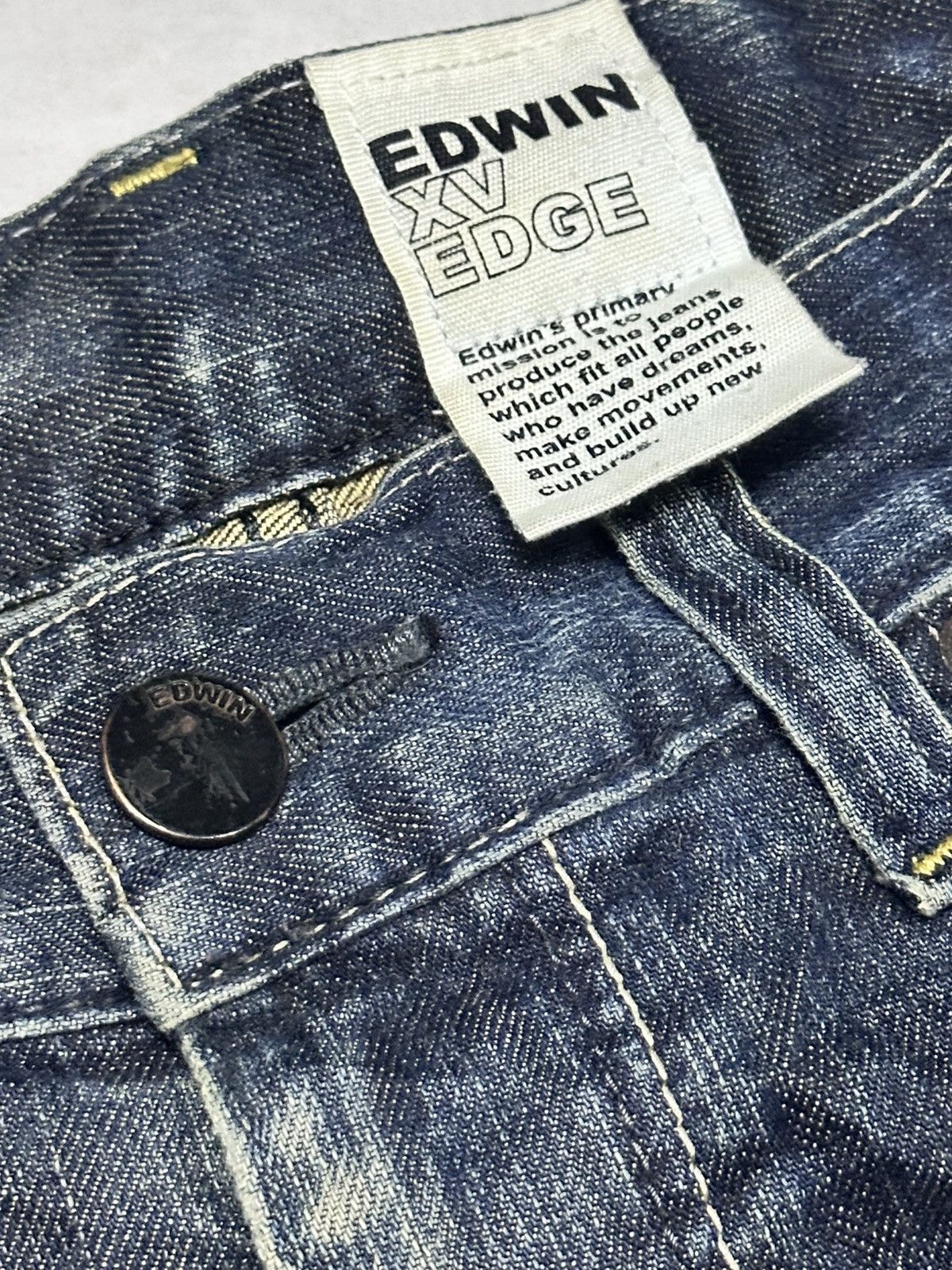 Edwin Edwin XV Edge Vintage Baggy Wideleg and Mudwash Size US 35 - 8 Thumbnail