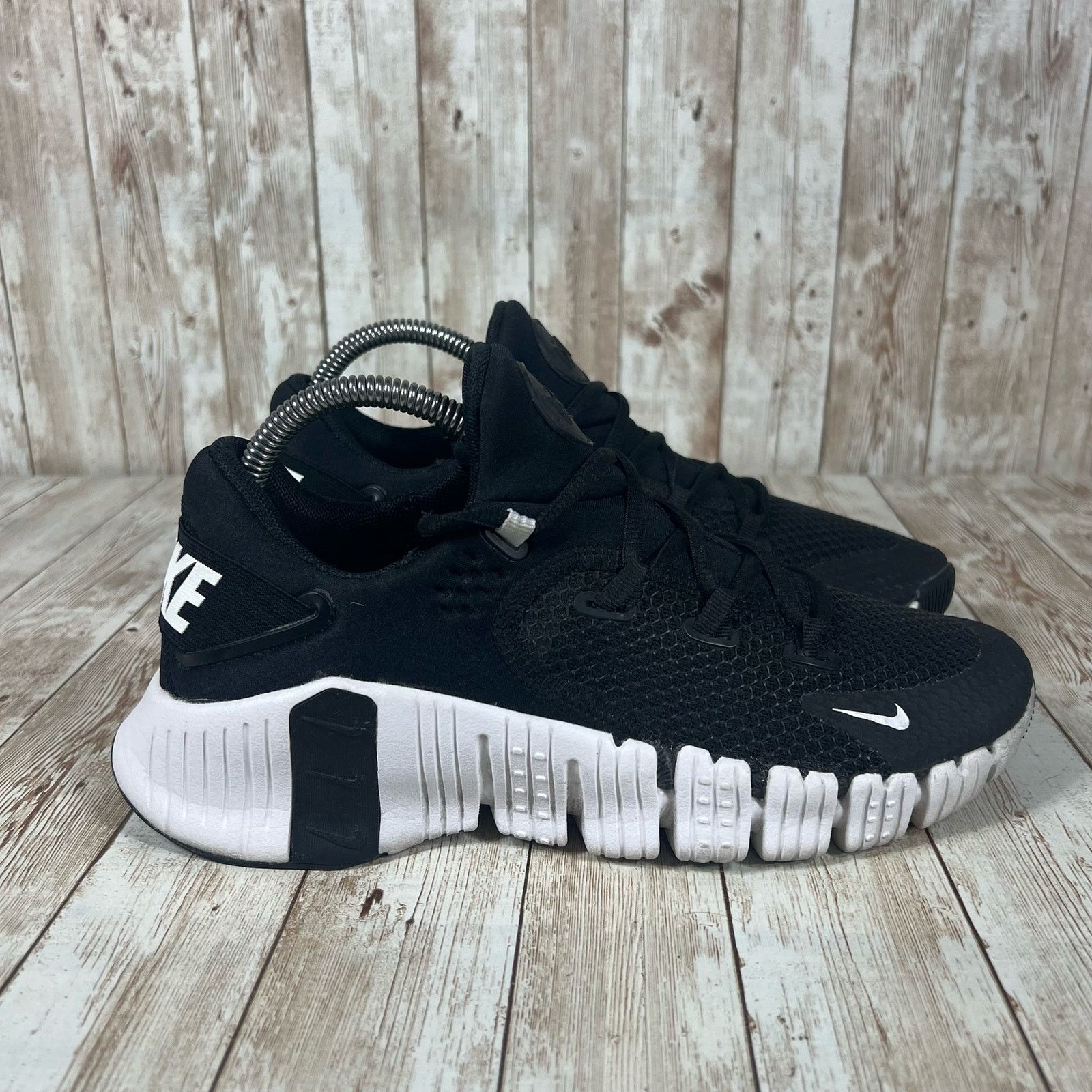Nike Nike Free Metcon 4 Black White CZ0596 010 Women s Size 8 Grailed