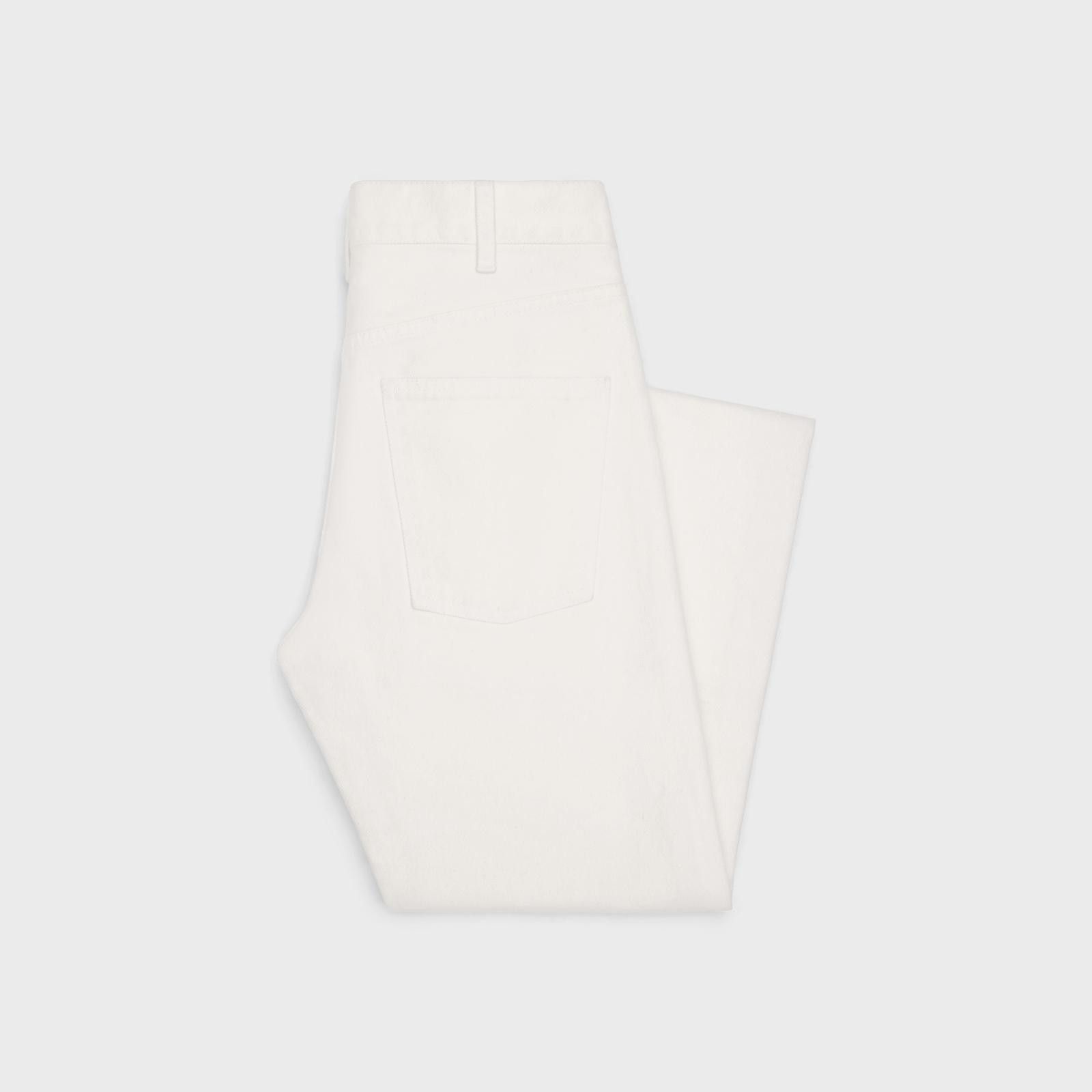 Celine o1bcso1str0824 Dylan Flared Jeans in White Size US 26 / EU 42 - 2 Thumbnail