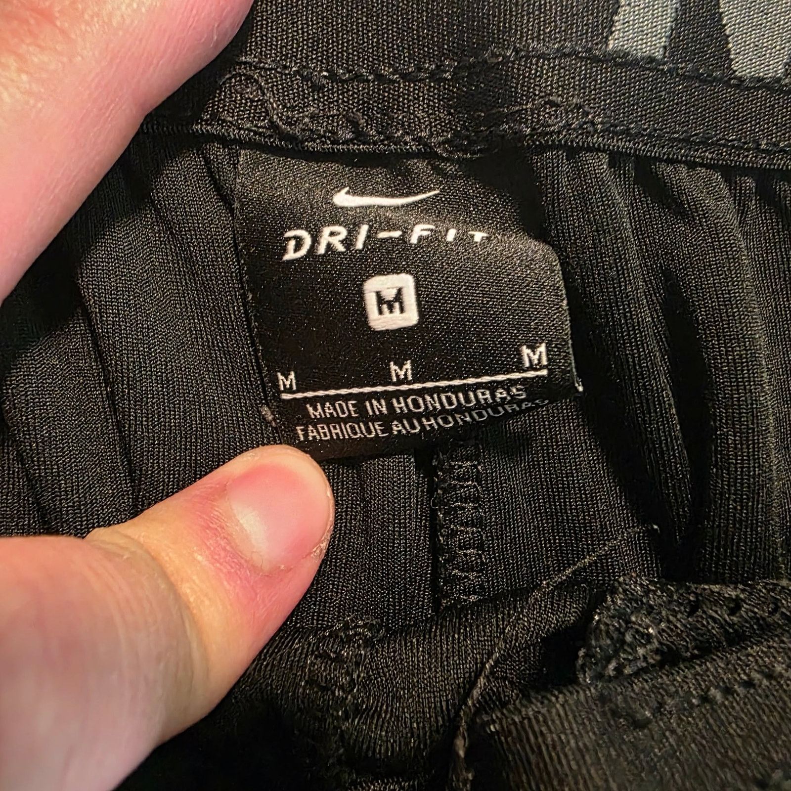 Nike Nike Dri Fit Shorts Medium Black Running Gym Training Shorts Size US 33 - 3 Thumbnail