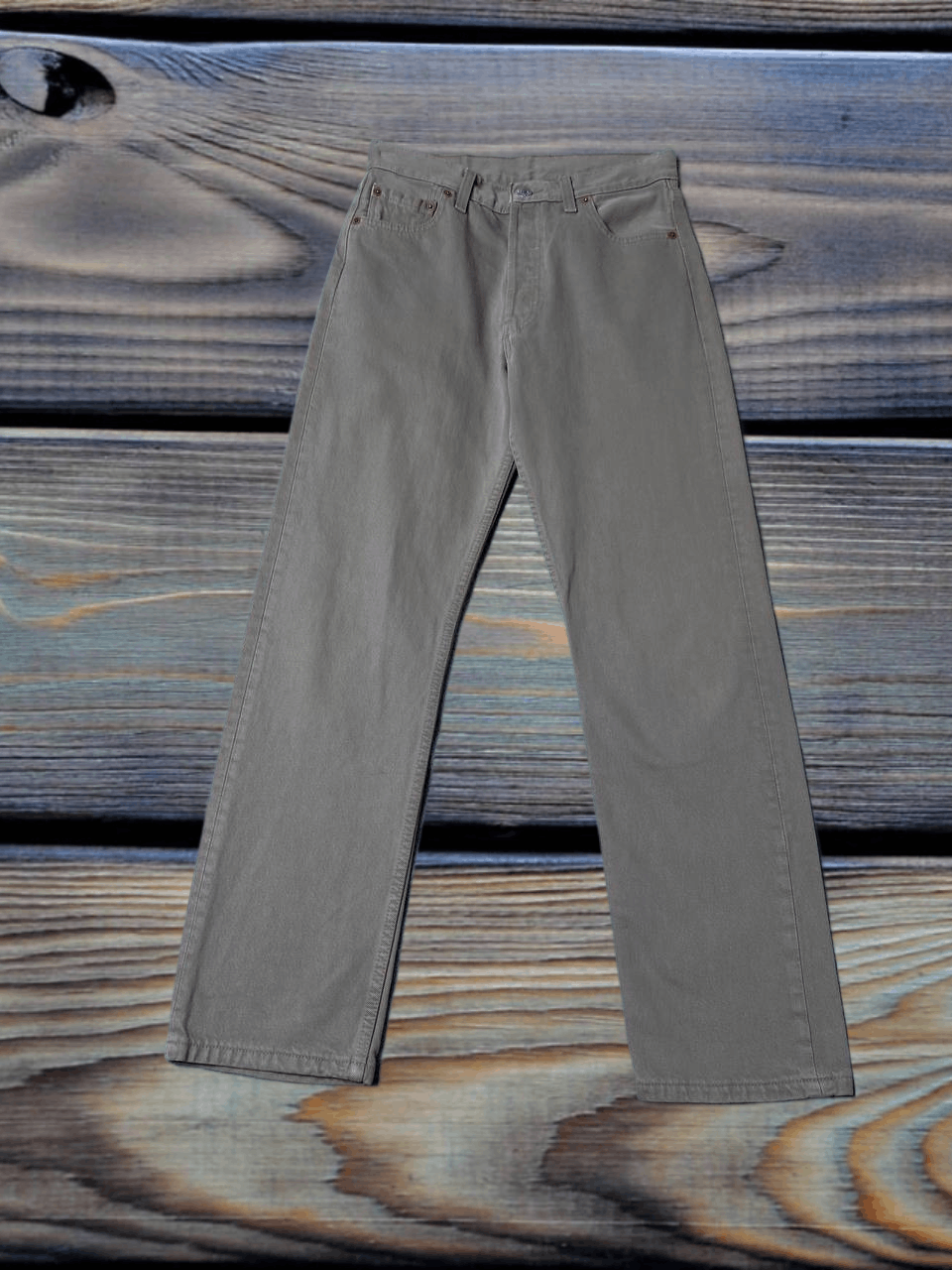 Levi's denim pants Levi's 501 Y2K Logo streetwear jeans Size US 30 / EU 46 - 1 Thumbnail