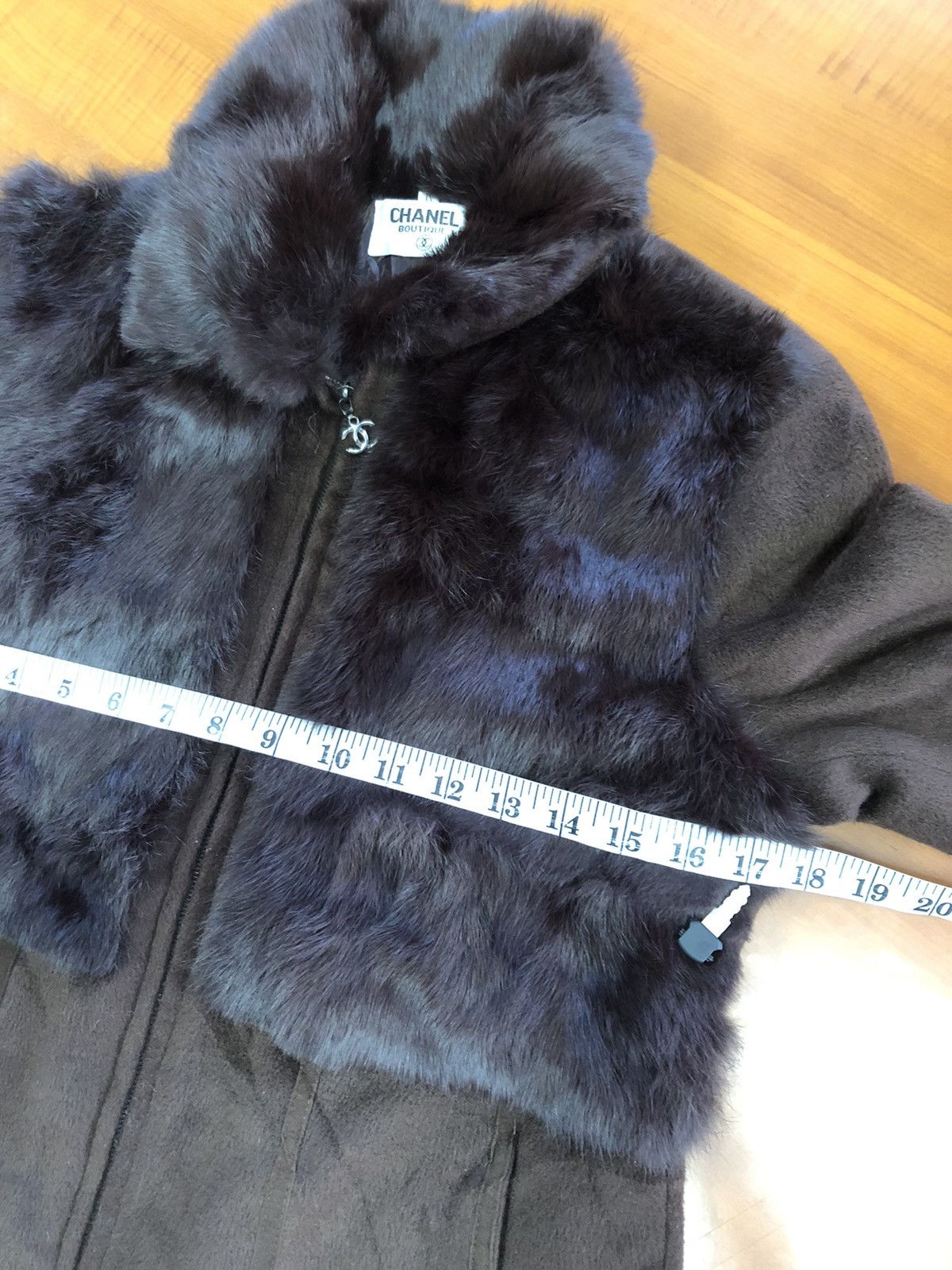 Chanel Chanel Faux Fur Jacket Size M / US 6-8 / IT 42-44 - 21 Thumbnail