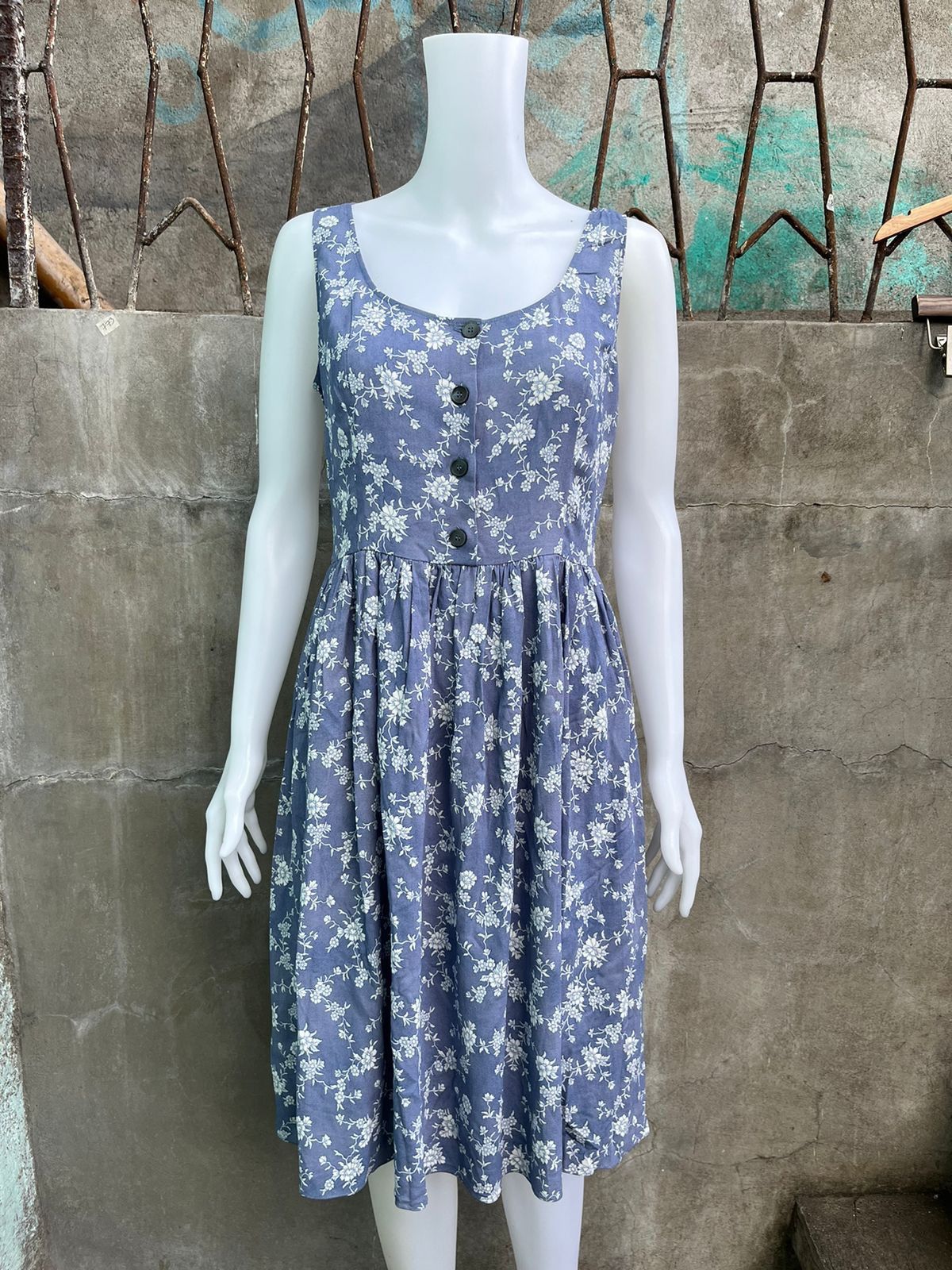 Prada Floral Maxi Dress Size M / US 6-8 / IT 42-44 - 1 Thumbnail