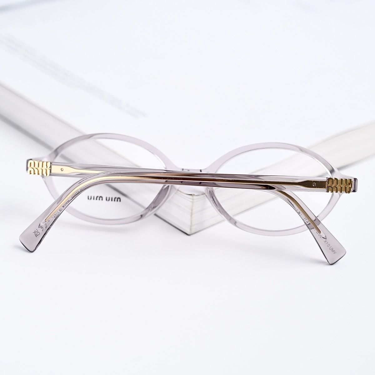 Miu Miu MIU MIU 0MU 01XV GLASSES Size ONE SIZE - 9 Thumbnail