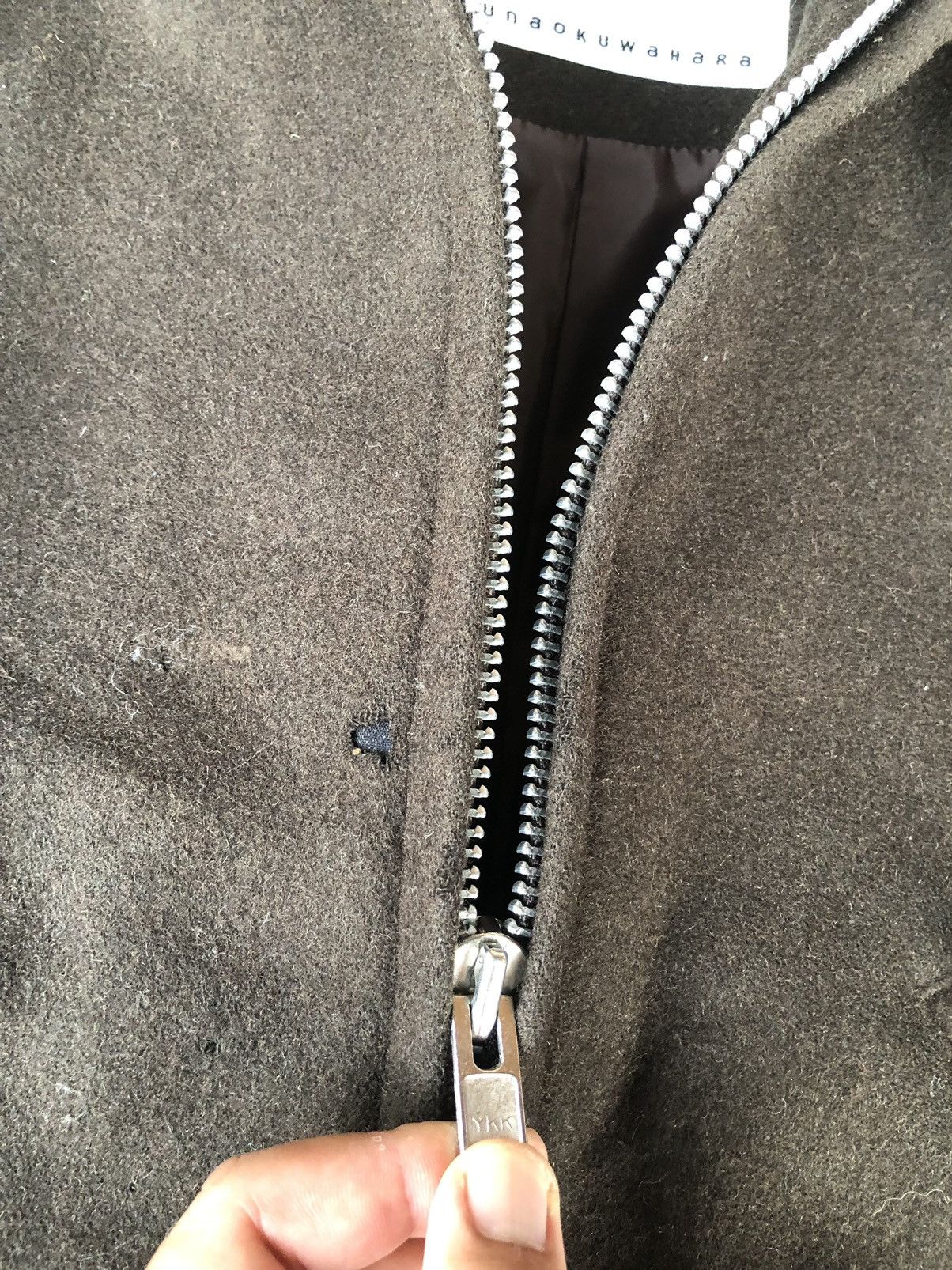 Issey Miyake Vintage Sunao Kuwahara Wool Hodie Jacket #No 2 Size US M / EU 48-50 / 2 - 6 Thumbnail
