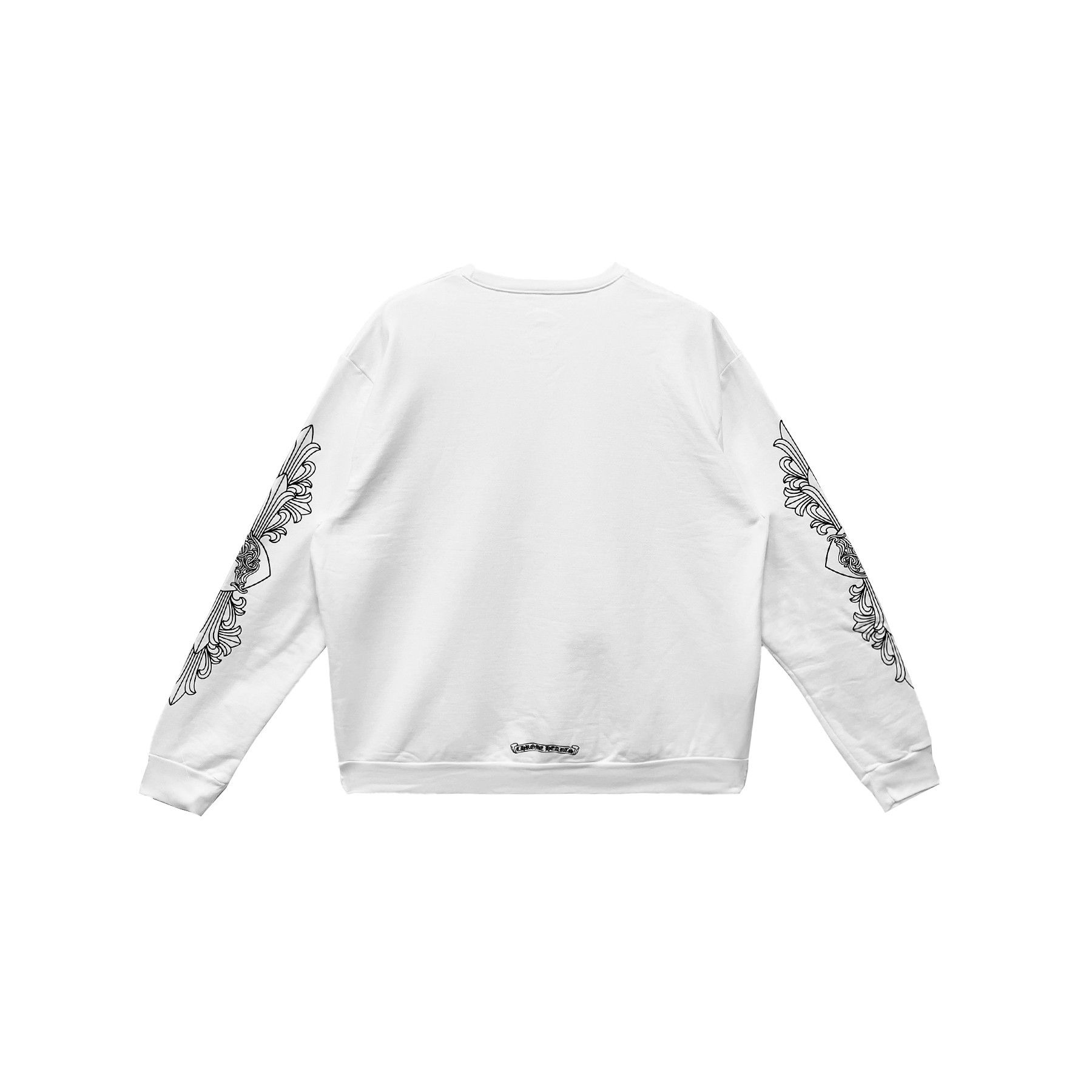 Chrome Hearts Chrome Hearts LOVE YOU Letter White Sweatshirt Size US M / EU 48-50 / 2 - 2 Thumbnail