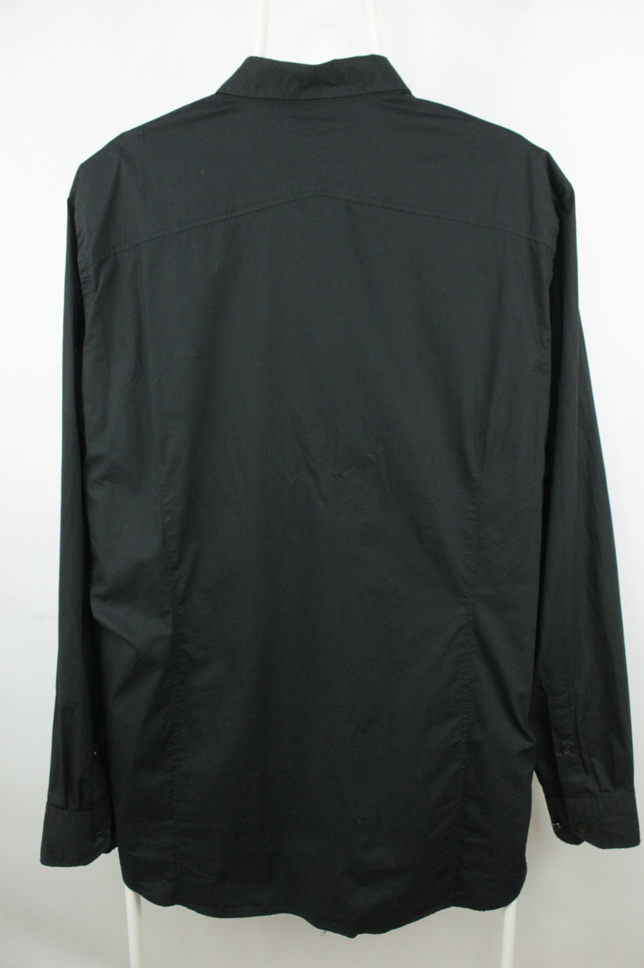 G-Star G-Star Raw Dressed Super Slim Black Stretch Cotton Shirt Size US XXL / EU 58 / 5 - 10 Thumbnail