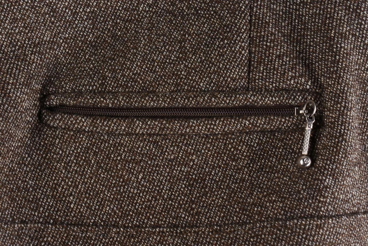 Moncler Moncler Grenoble Vintage Wool Blend Trousers Brown W35 / L20 Size US 30 / EU 46 - 7 Thumbnail