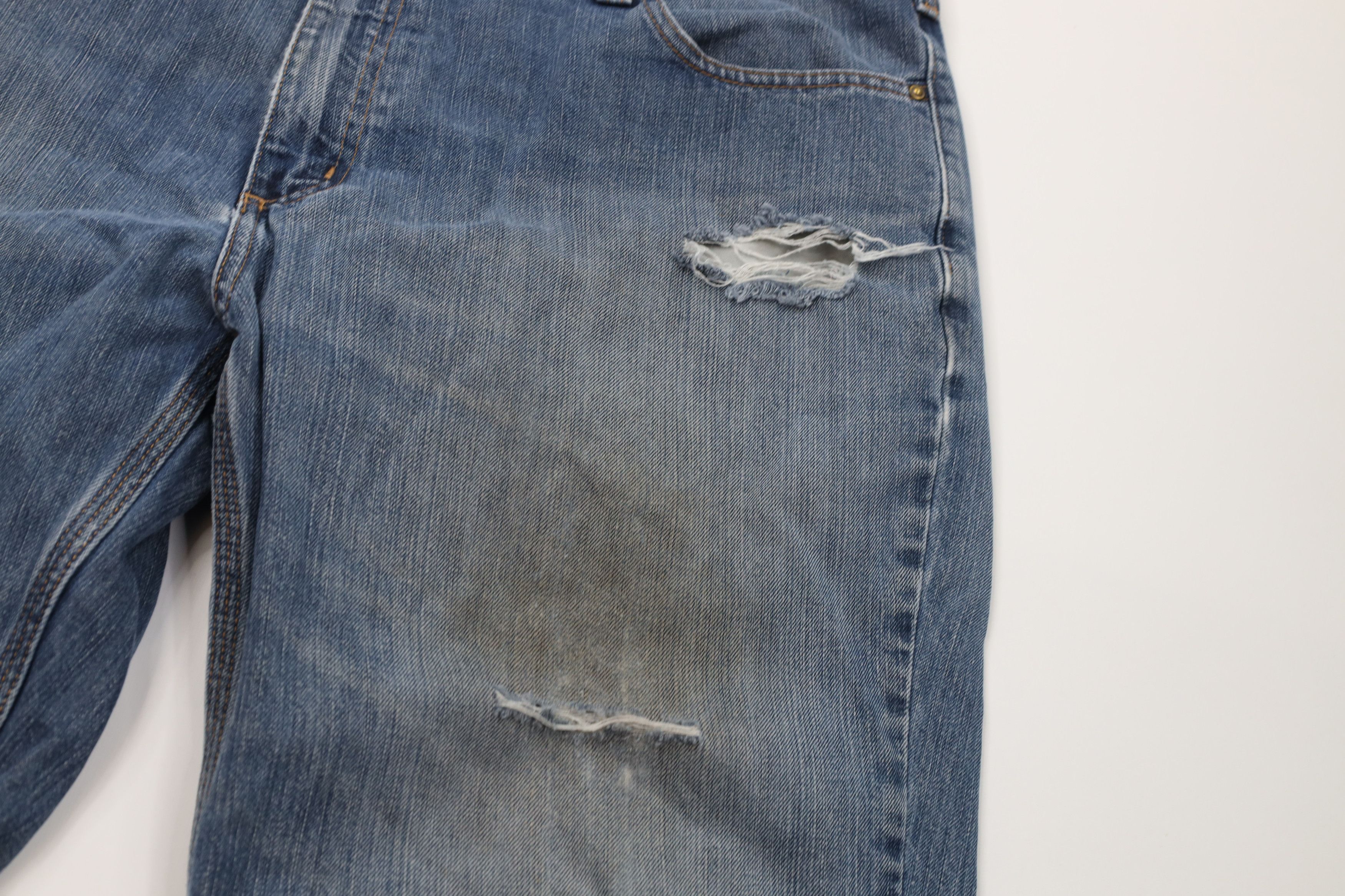 Carhartt Vintage Y2K Carhartt Relaxed Fit Wide Leg Denim Jeans Blue Size US 40 / EU 56 - 6 Thumbnail