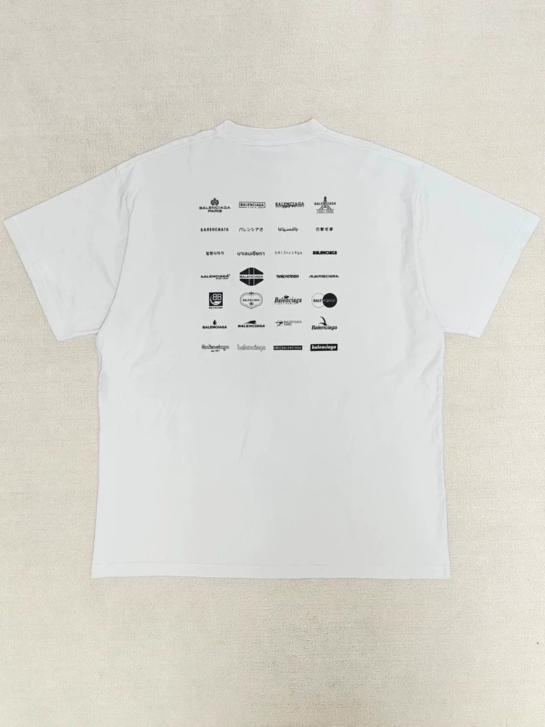 Balenciaga Balenciaga size 3 Full-print archives printed short-sleeved Size US M / EU 48-50 / 2 - 2 Thumbnail