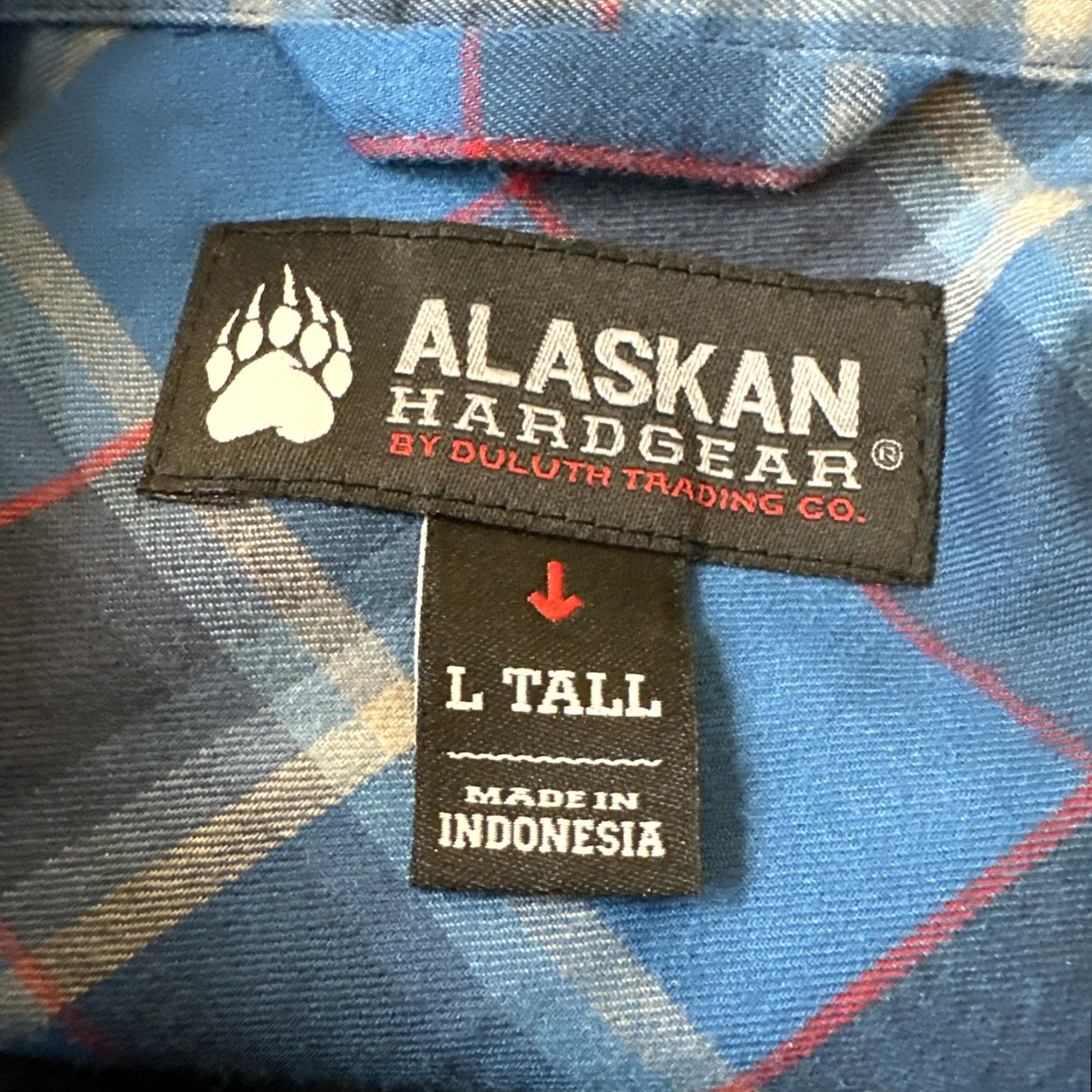 Vintage Alaskan Hardgear Midnight Sun Flannel Shirt Mens LT Plaid Wool Blend Outdoor)' Size US L / EU 52-54 / 3 - 6 Thumbnail