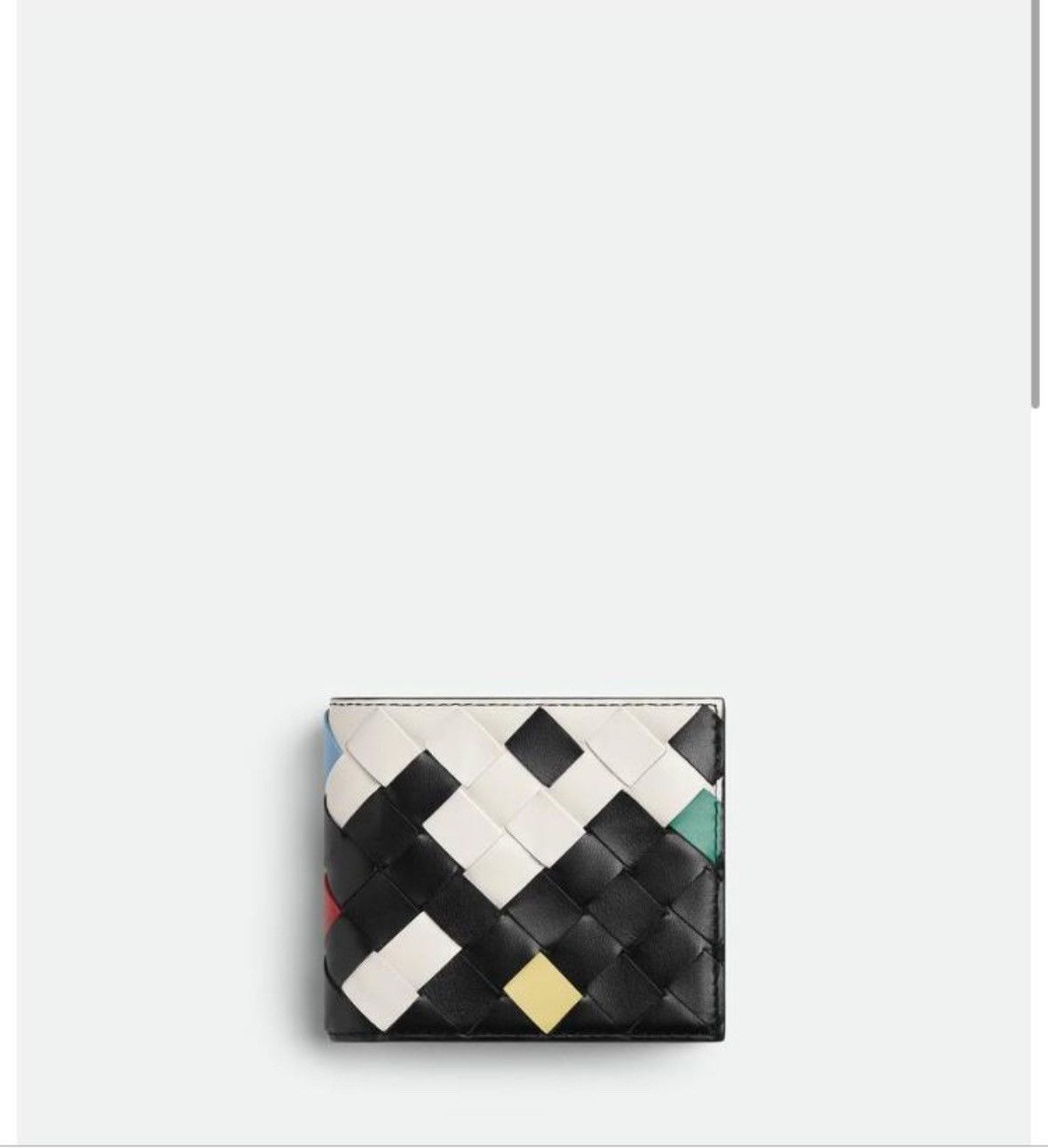 Bottega Veneta o1lf3ng10525 Size: OS / Intrecciato Bi-Fold Wallet in Green Size ONE SIZE - 6 Thumbnail