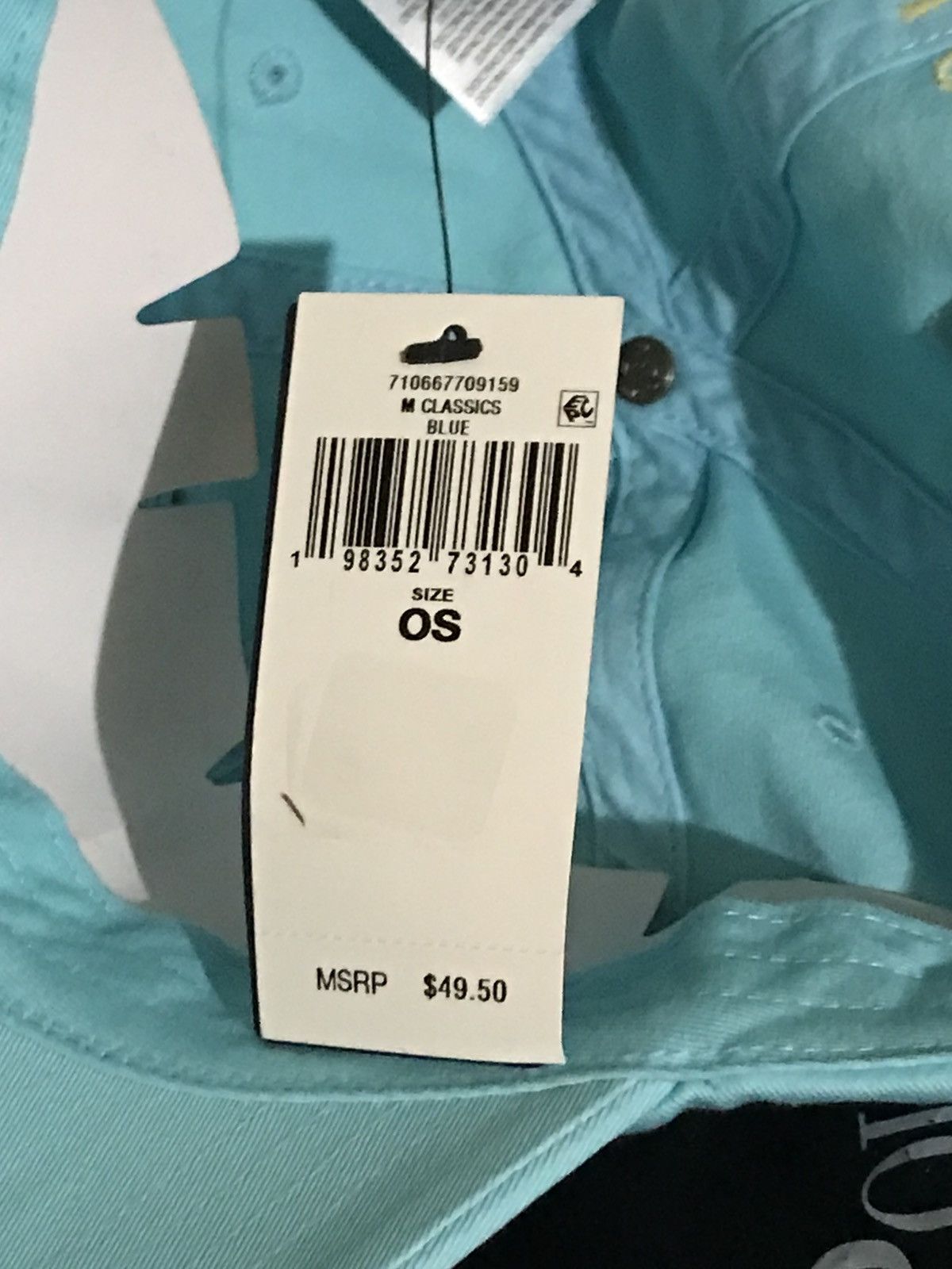 Polo Ralph Lauren Polo by Ralph Lauren Turquoise/ Light Blue Cap OS fits all Size ONE SIZE - 4 Thumbnail