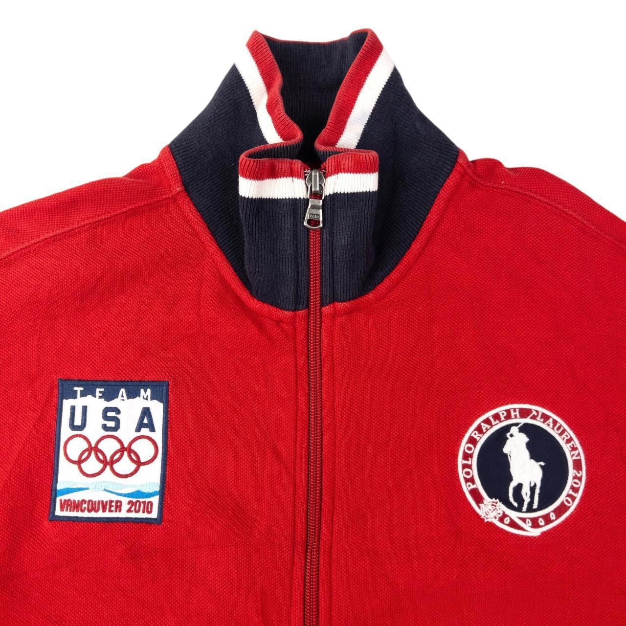 Vintage Polo Ralph Lauren USA 2010 Zip Up Sweatshirt Size S