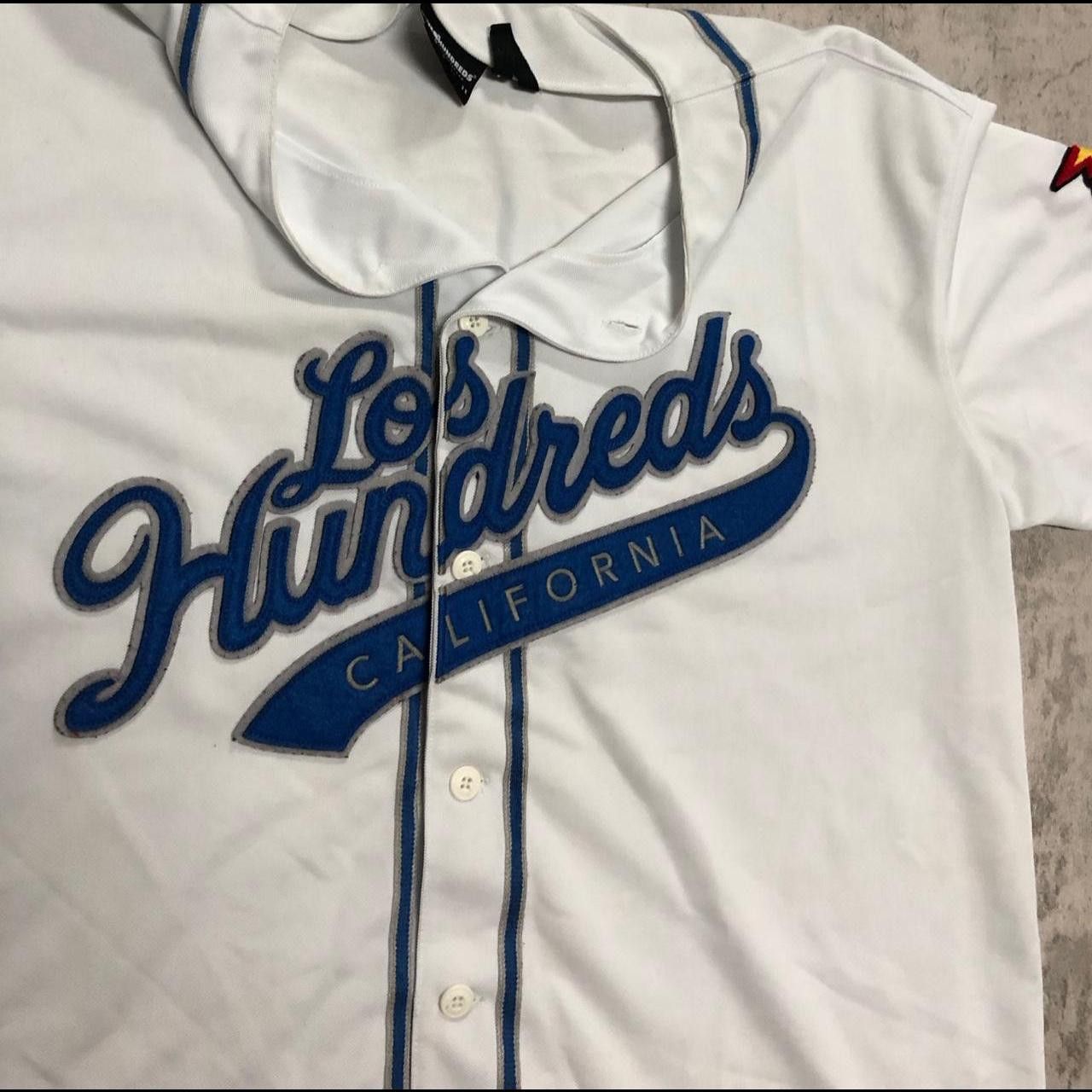 Other The Hundreds white and blue baseball jersey Size US XL / EU 56 / 4 - 2 Thumbnail