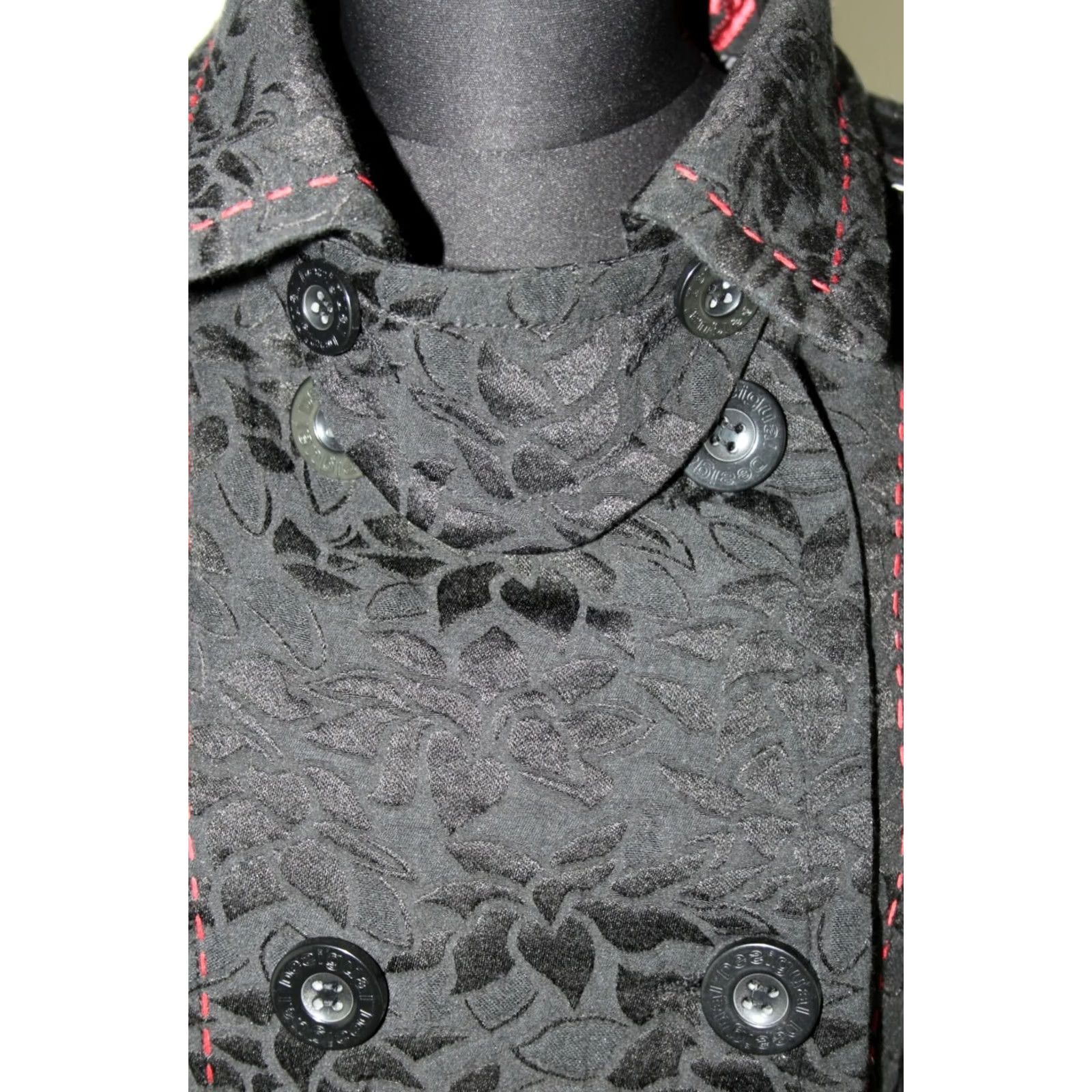 Desigual Desigual Coat Womens Black Size 44 Regular Jacket 41E2980 Casual Size M / US 6-8 / IT 42-44 - 4 Thumbnail