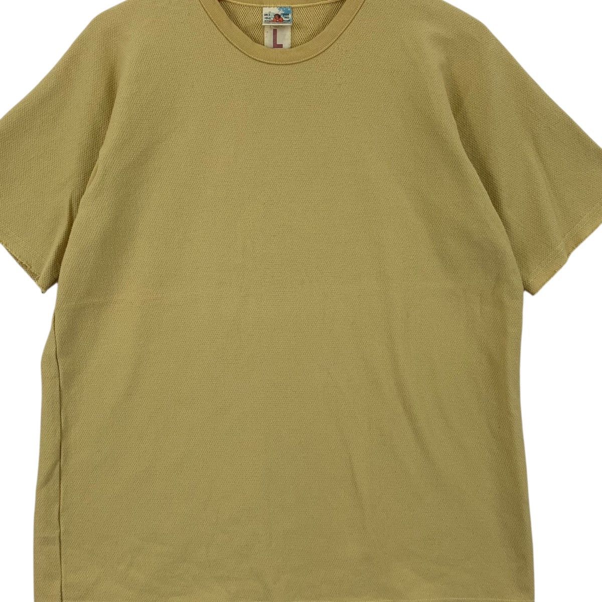 BRU NA BOINNE Vintage BRU NA BOINNE The One Natural Dye Plain Tee Shirt Size US L / EU 52-54 / 3 - 3 Thumbnail