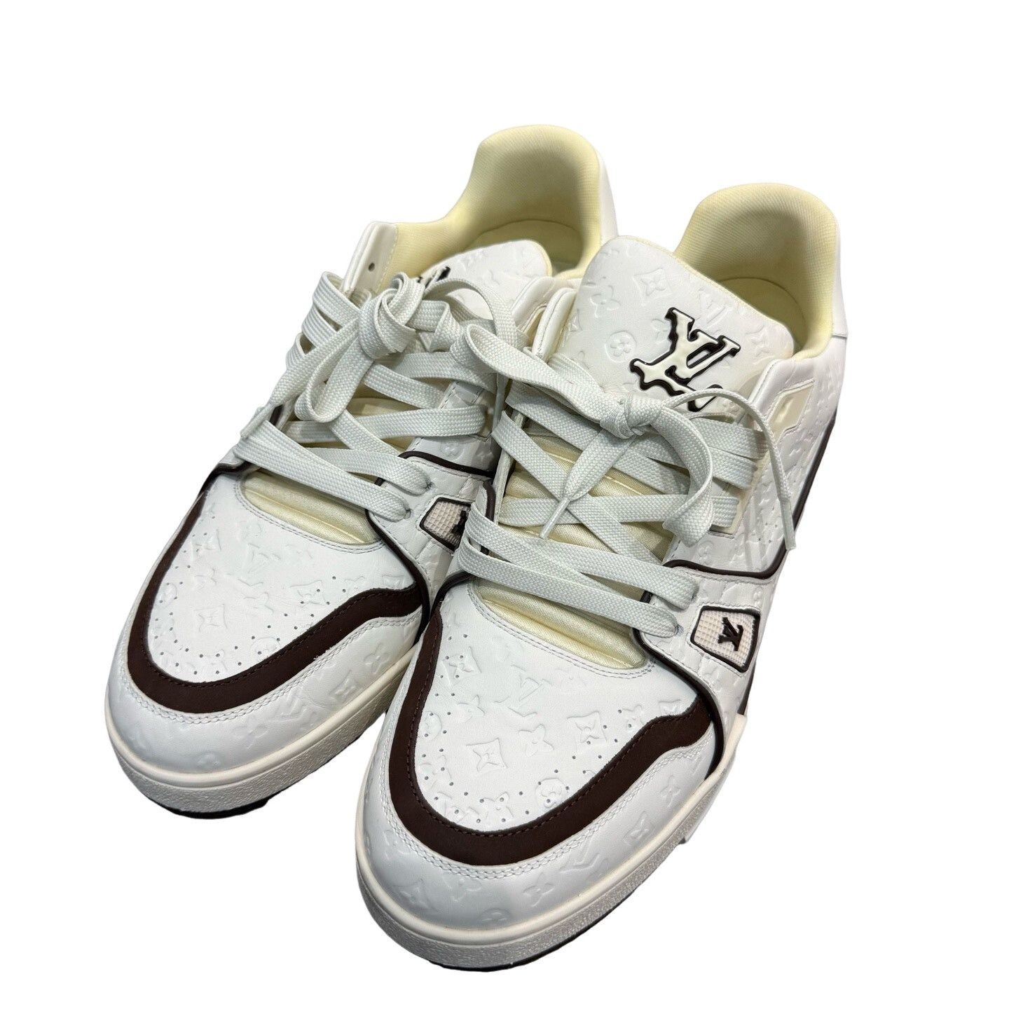 Louis Vuitton Louis Vuitton x Tyler Monogram Trainer Sneakers 8 Size US 9 / EU 42 - 1 Thumbnail