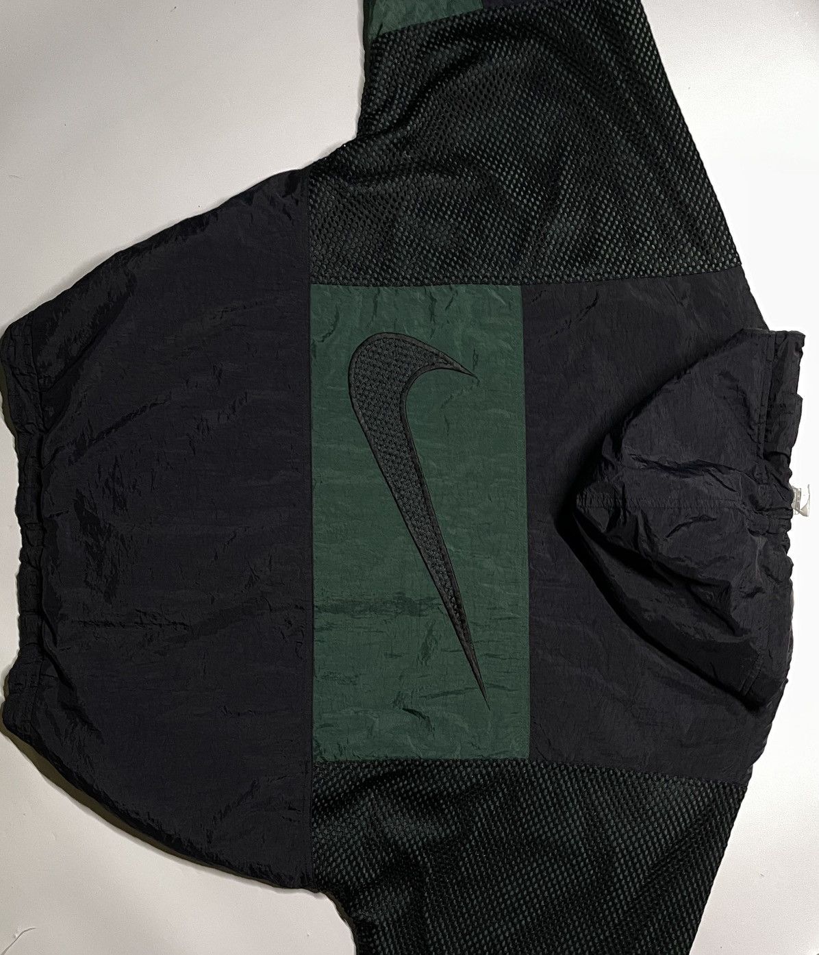 Nike × Vintage Nike Air 90s Hooded Lightweight Winter Swoosh puffer Jacket Size US XL / EU 56 / 4 - 3 Thumbnail