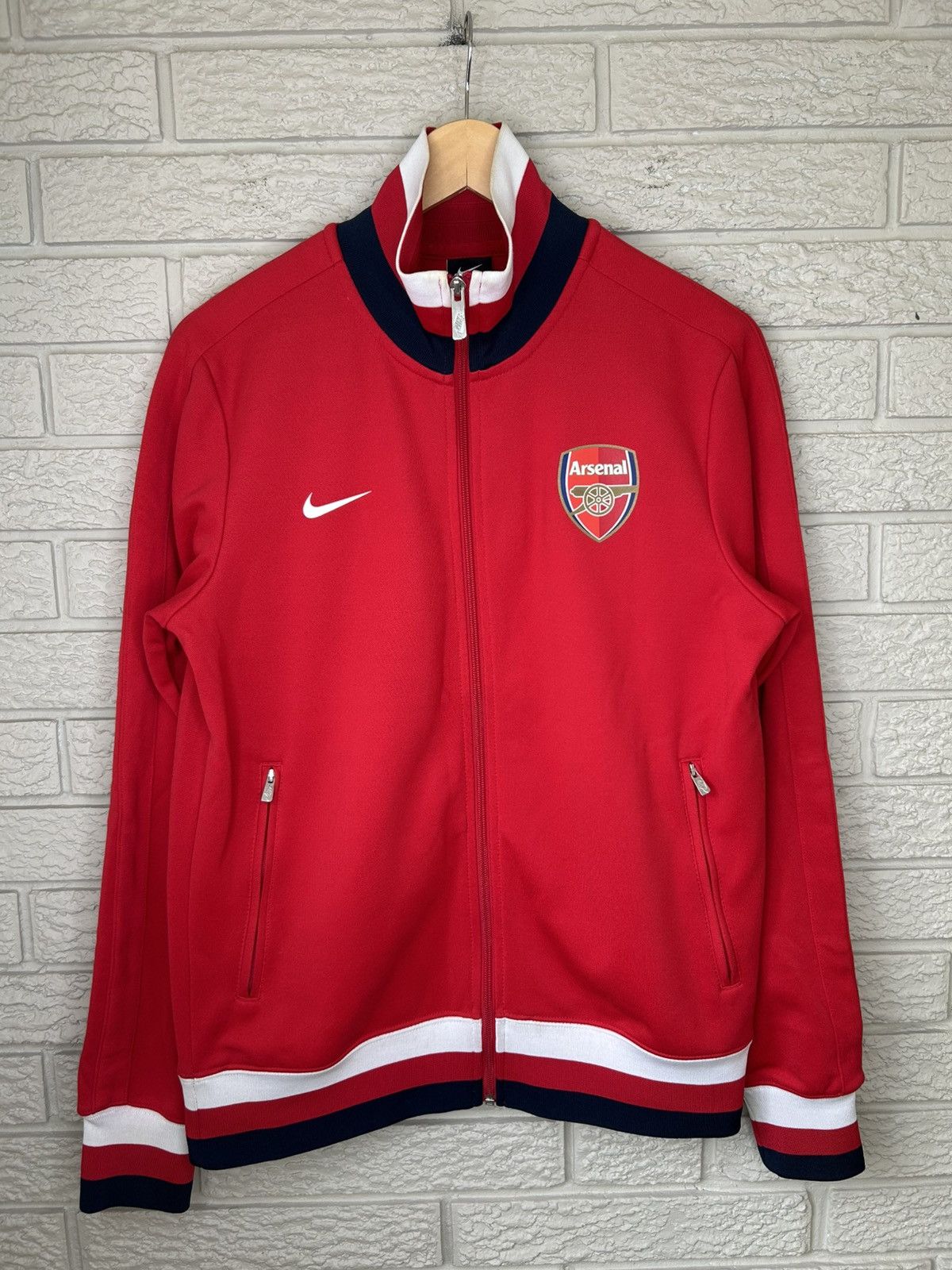 Nike Nike Arsenal 2012 Zip Up Training Jacket Size US M / EU 48-50 / 2 - 1 Thumbnail