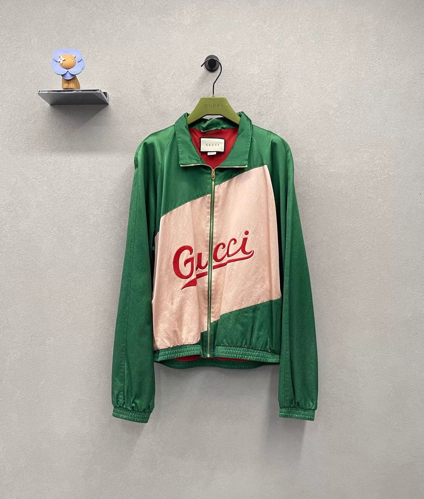 Gucci Gucci Green Classic Coat Size 50 Size US M / EU 48-50 / 2 - 1 Thumbnail