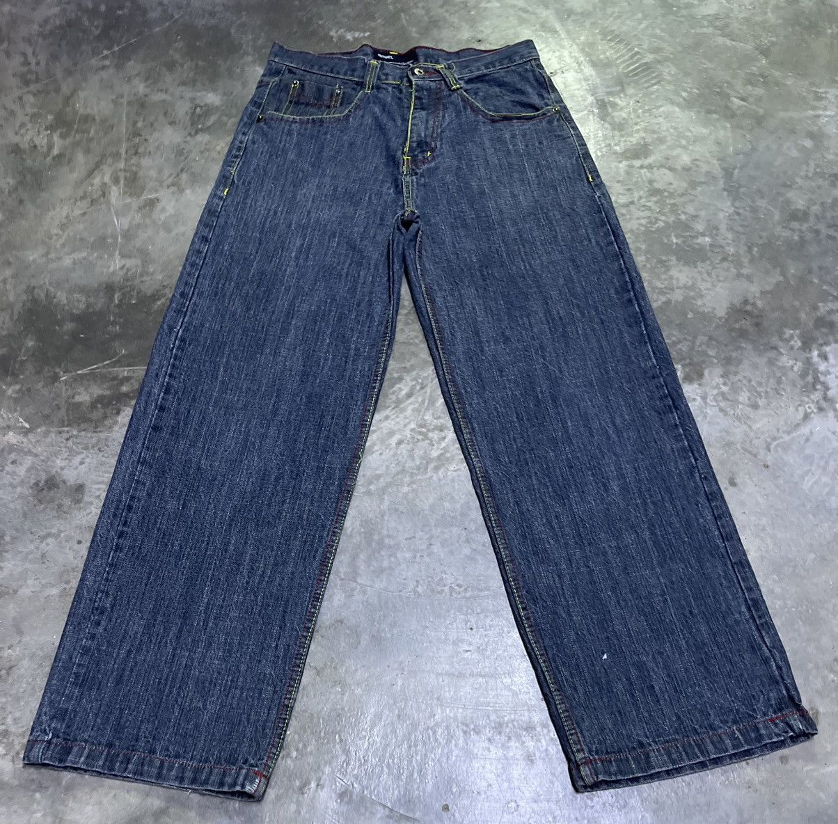 If Six Was Nine × Japanese Brand Baggy Jeans Japan Qruel Size US 29 - 1 Thumbnail