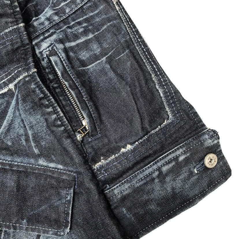 Marithe + Francois Girbaud Marithe Francois Girbaud Distressed Indigo Denim Coverall Size US M / EU 48-50 / 2 - 4 Thumbnail