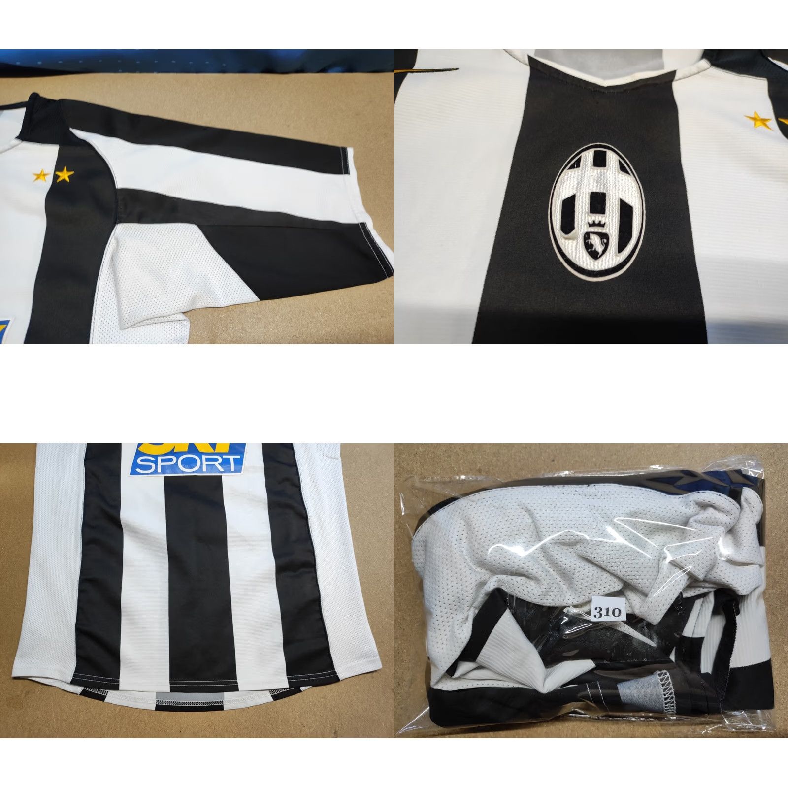 Nike Juventus 2004 2005 Home Mens Football Jersey Nike Shirt M Multicolor Short Sleeve Jersey Size US M / EU 48-50 / 2 - 10 Thumbnail