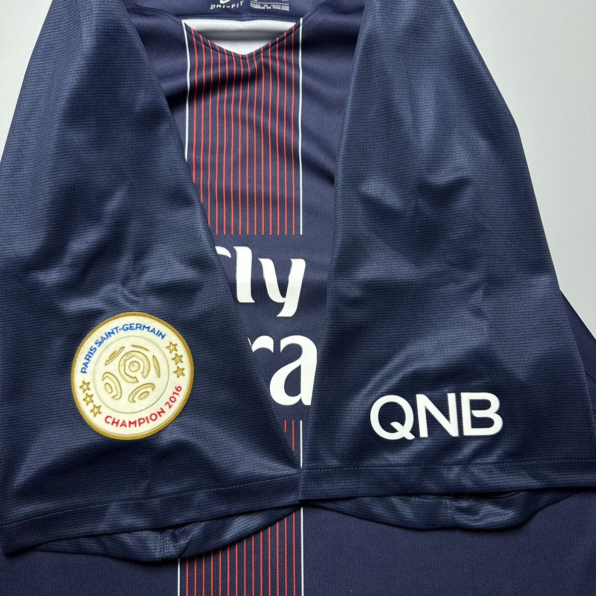 Nike PSG NIKE 2016/2017 FOOTBALL SOCCER HOME JERSEY #11 DI MARIA Size US XXL / EU 58 / 5 - 7 Thumbnail