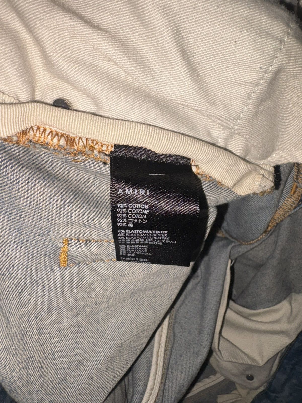 Amiri AMIRI Serif Purple Logo Jean Size US 38 / EU 54 - 5 Thumbnail
