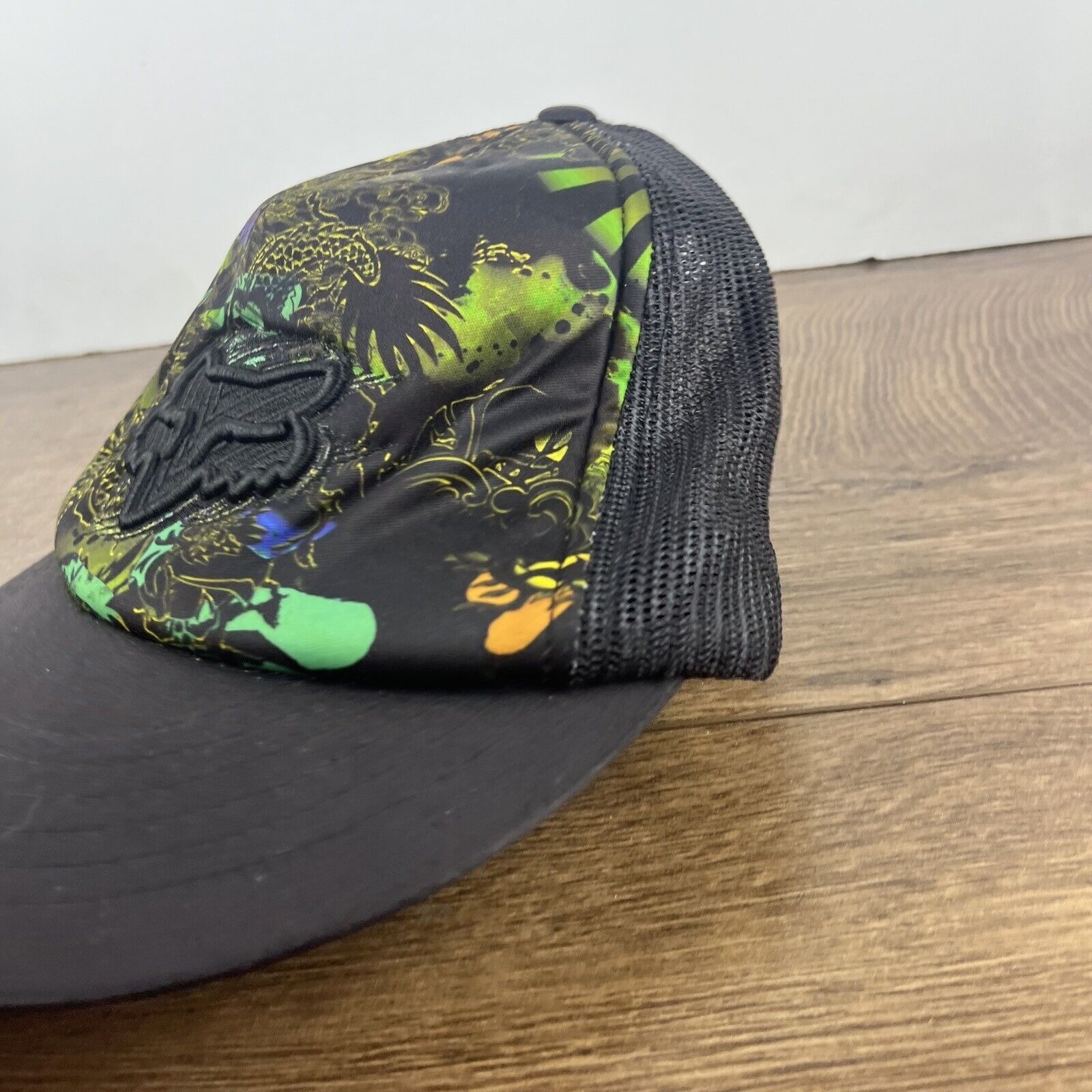 Fox Racing Fox Snapback Hat Fox Black Hat Adjustable Adult Size Black H Size ONE SIZE - 7 Thumbnail