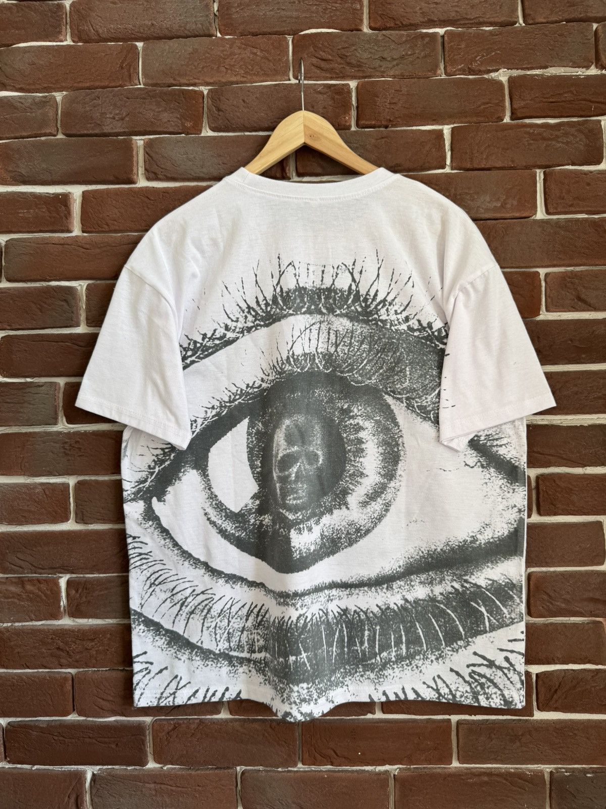 Other MC Escher Eye All Over Print Tee Art Hype Band Rare L White Size US L / EU 52-54 / 3 - 2 Thumbnail