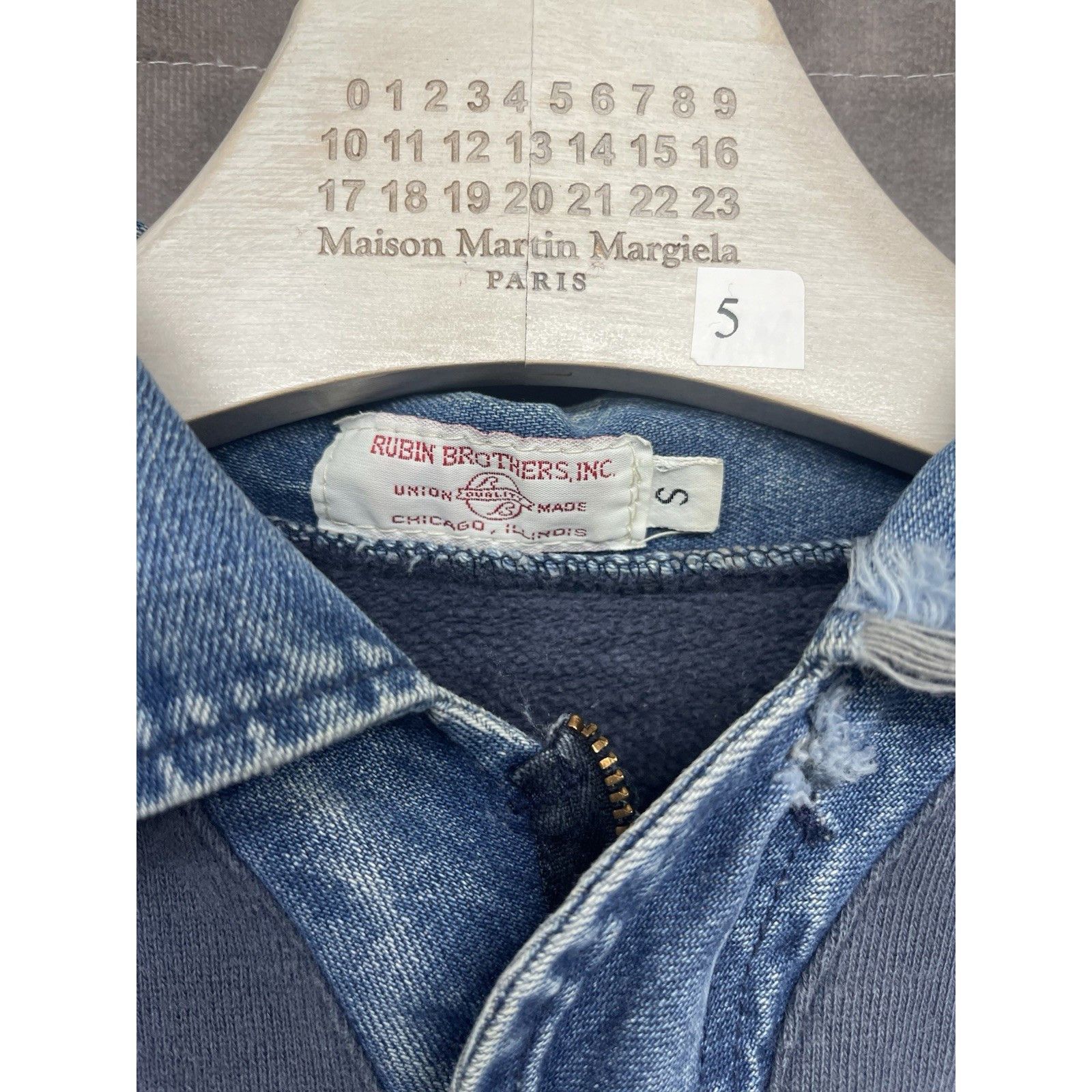 Other VINTAGE 60S 70S FDNY RUBIN BROTHERS JOB SHIRT UNION MADE CHI Size ONE SIZE - 6 Thumbnail