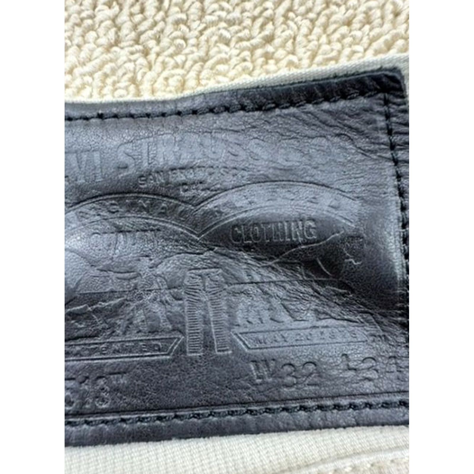 Levi's Levi's Men Slim 513 Jeans Grey 32x34 100% Cotton Denim Jeans Men Size US 32 / EU 48 - 4 Thumbnail