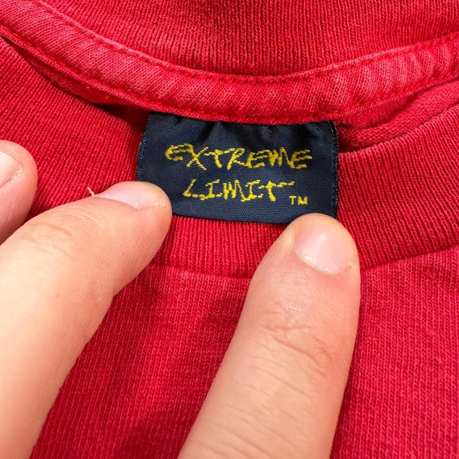 Other Vintage Extreme Limit Mens Red Long Sleeve Eagle T Shirt L Size US L / EU 52-54 / 3 - 3 Thumbnail
