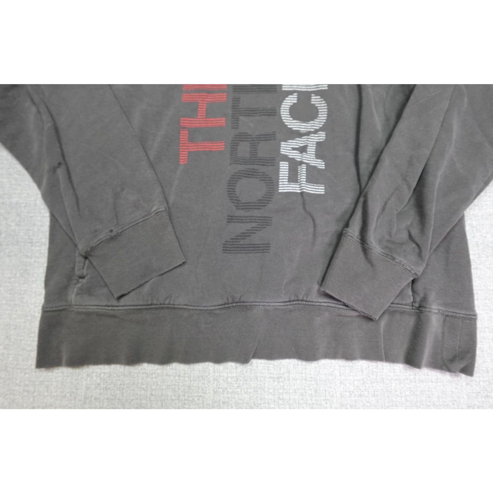The North Face The North Face Sweatshirt Mens Large Gray Hooded Pullover Fleece Logo Graphic Print Sweater Size US L / EU 52-54 / 3 - 3 Thumbnail