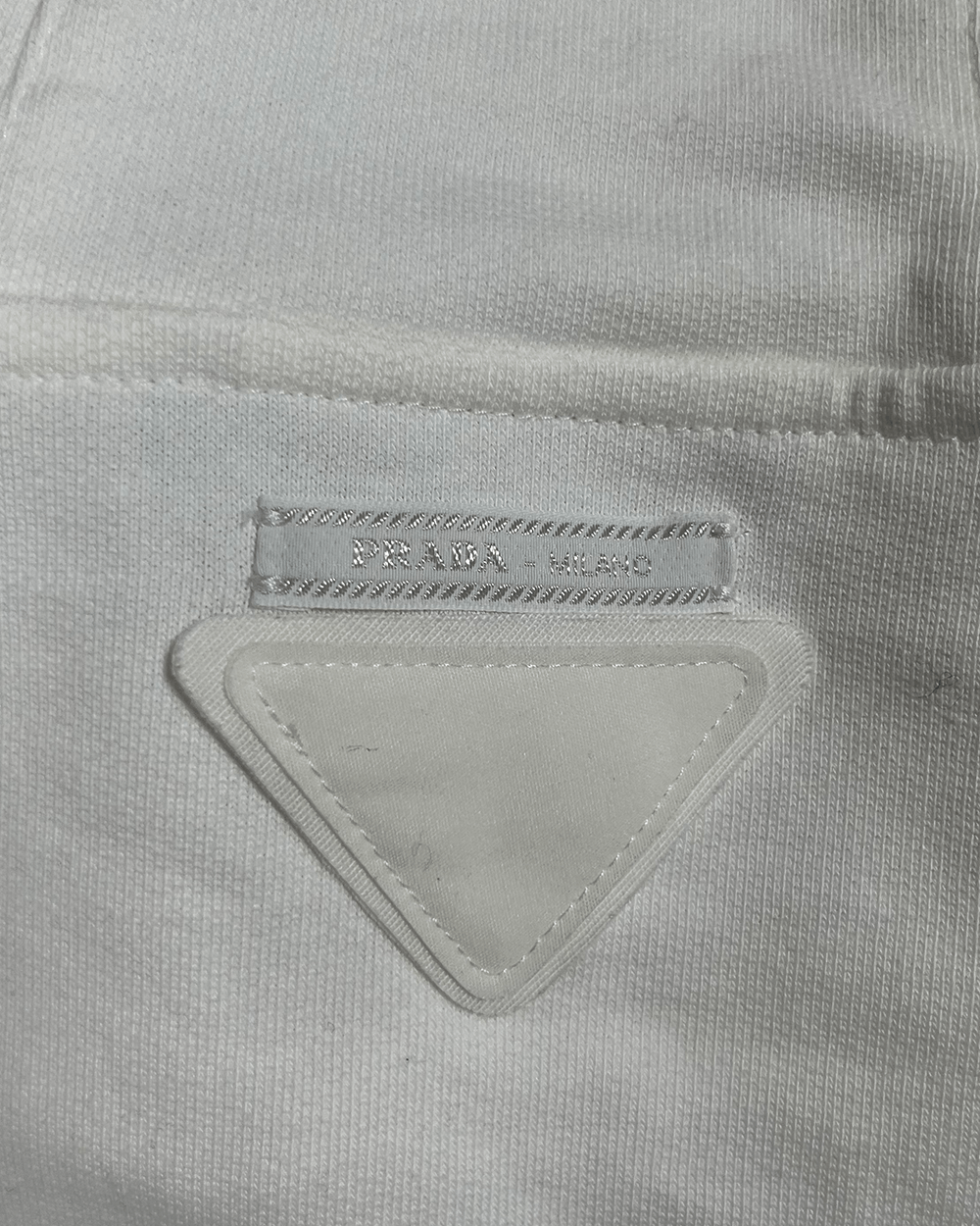 Prada Prada Raf Miuccia white hoodie M Size US M / EU 48-50 / 2 - 15 Thumbnail
