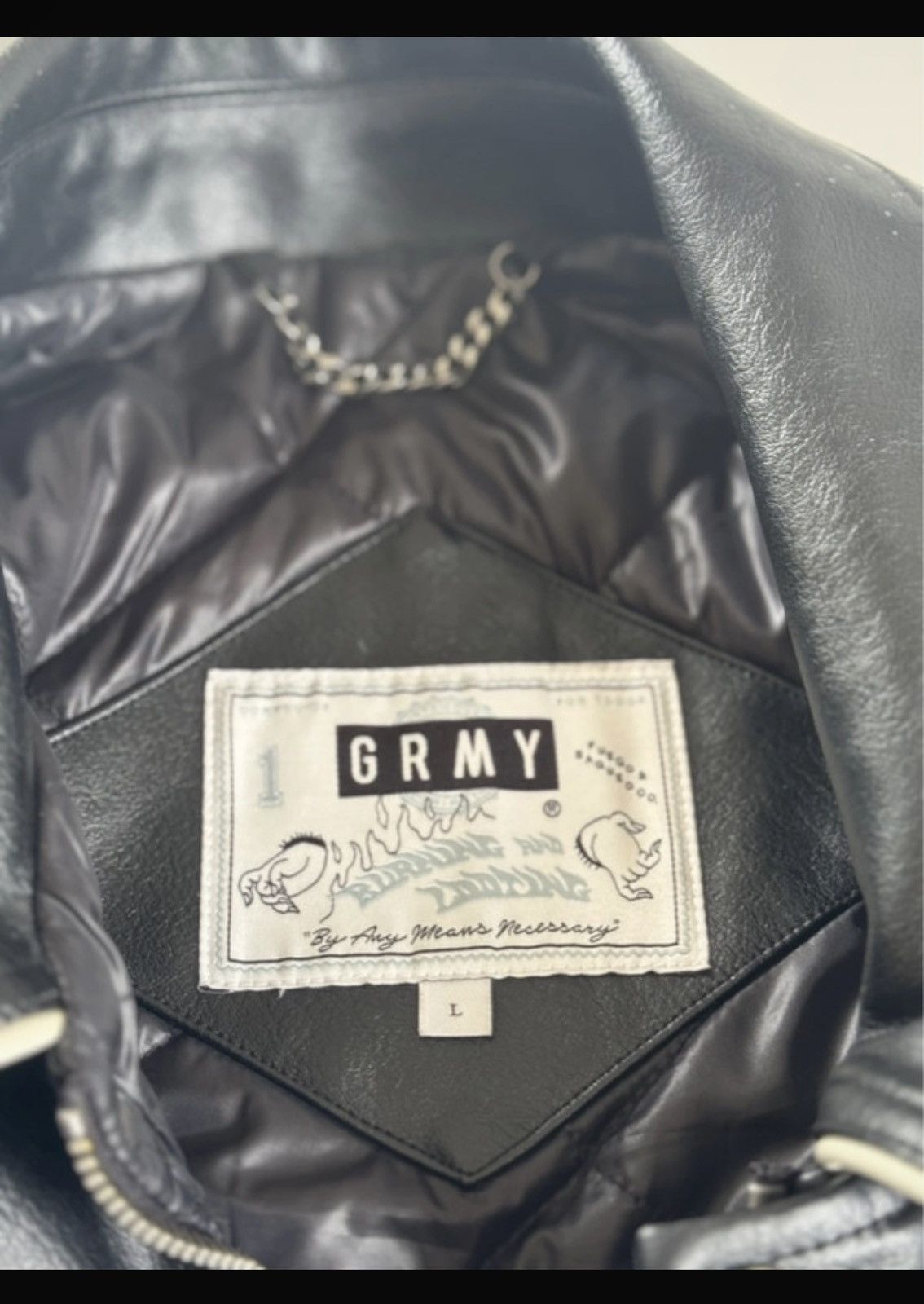 Other GRMY Leather Jacket Size US L / EU 52-54 / 3 - 2 Thumbnail