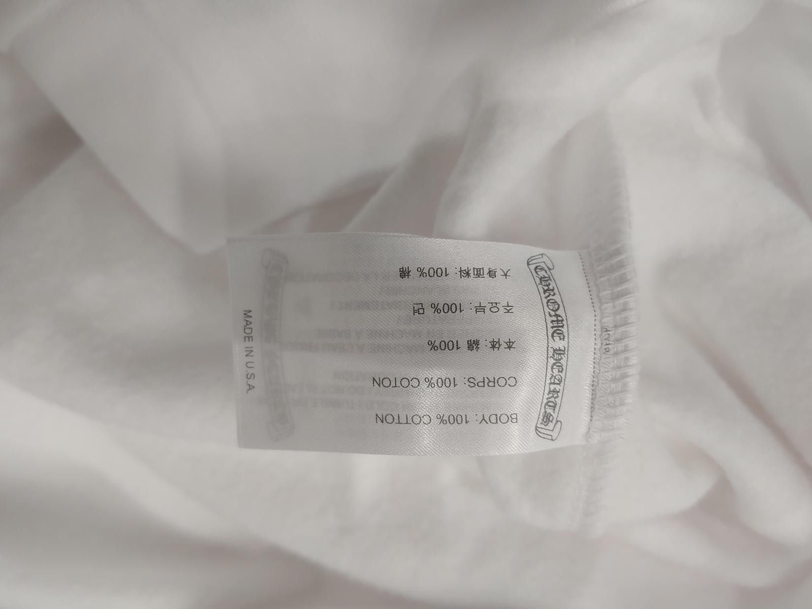 Chrome Hearts Chrome Hearts Love You Crewneck in White Size US L / EU 52-54 / 3 - 3 Thumbnail