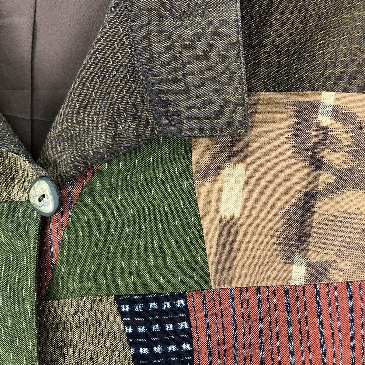 Japanese Brand × Vintage Vintage 80's Vest Patchwork Kapital Style by Giemon Size US M / EU 48-50 / 2 - 8 Thumbnail