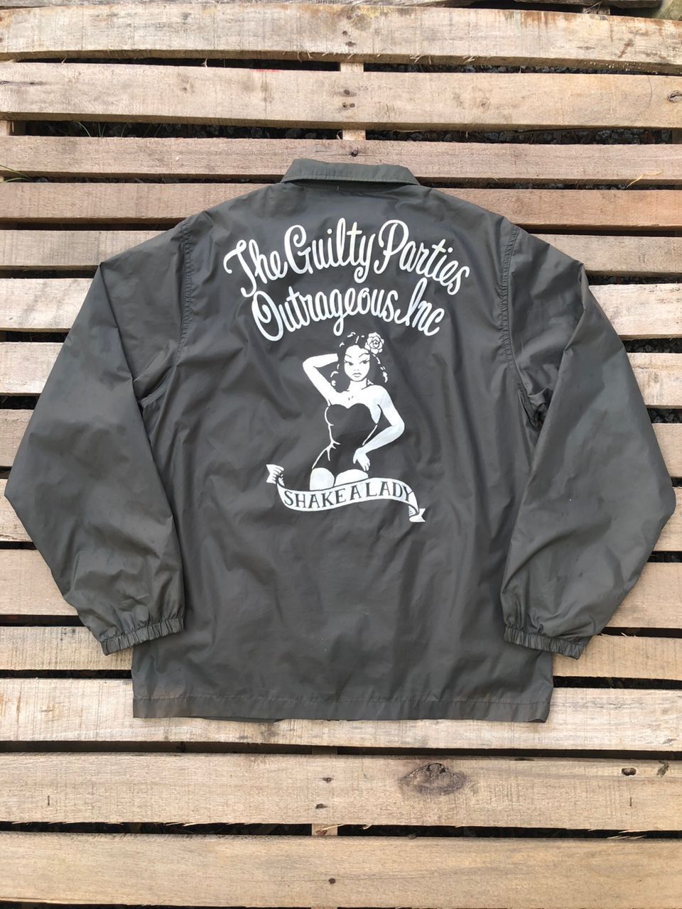 Japanese Brand Wacko Maria "The Guilty Parties" Coach Jacket Size US M / EU 48-50 / 2 - 1 Thumbnail