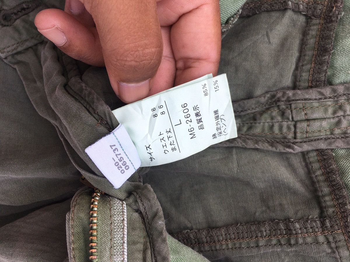 Marithe + Francois Girbaud Rare Vintage Marithe Francois Girbaud Cargo Pant Size US 33 - 10 Thumbnail