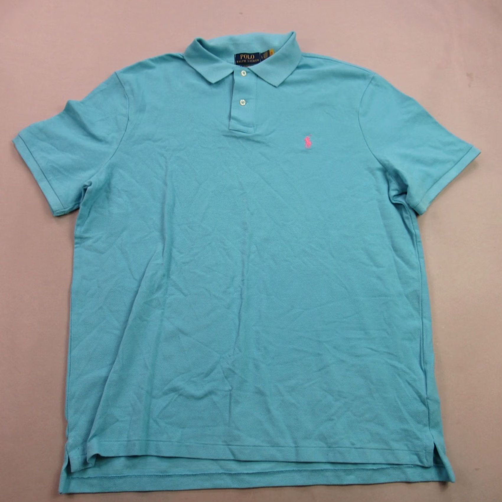 Ralph Lauren Polo Golf Ralph Lauren Shirt Mens Large Short Sleeve Casual Blue Classic Size US L / EU 52-54 / 3 - 2 Thumbnail
