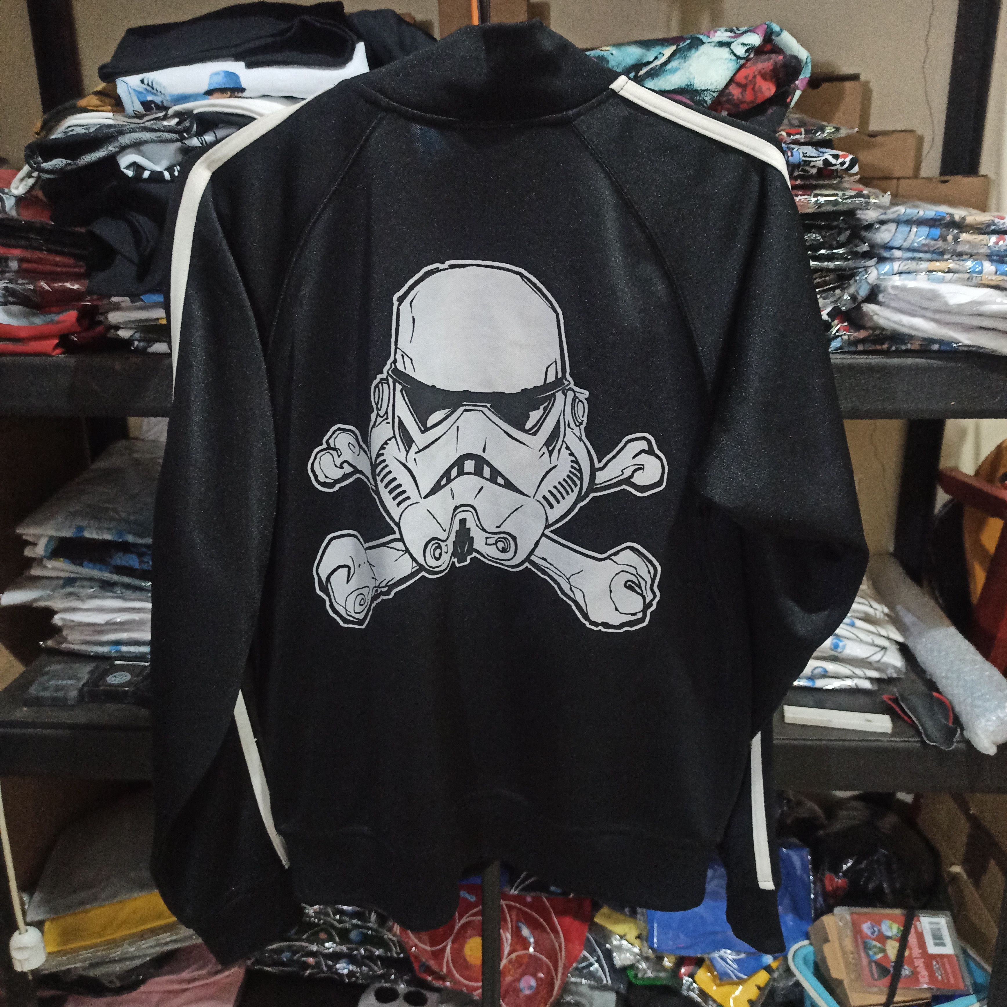 Star Wars × Vintage Starwars Stormtrooper Varsity Track jacket vintage Size US S / EU 44-46 / 1 - 3 Thumbnail