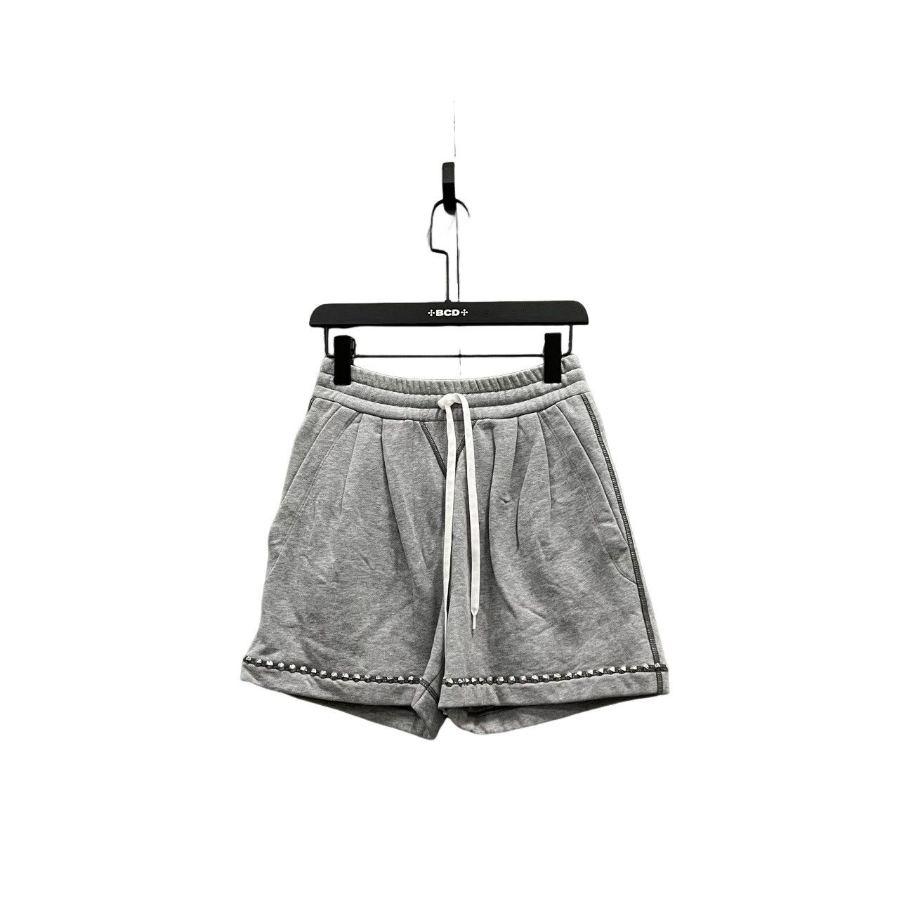 Miu Miu Miu Miu Studded Logo Shorts Size 36 Size 25" / US 0 / IT 36 - 1 Thumbnail