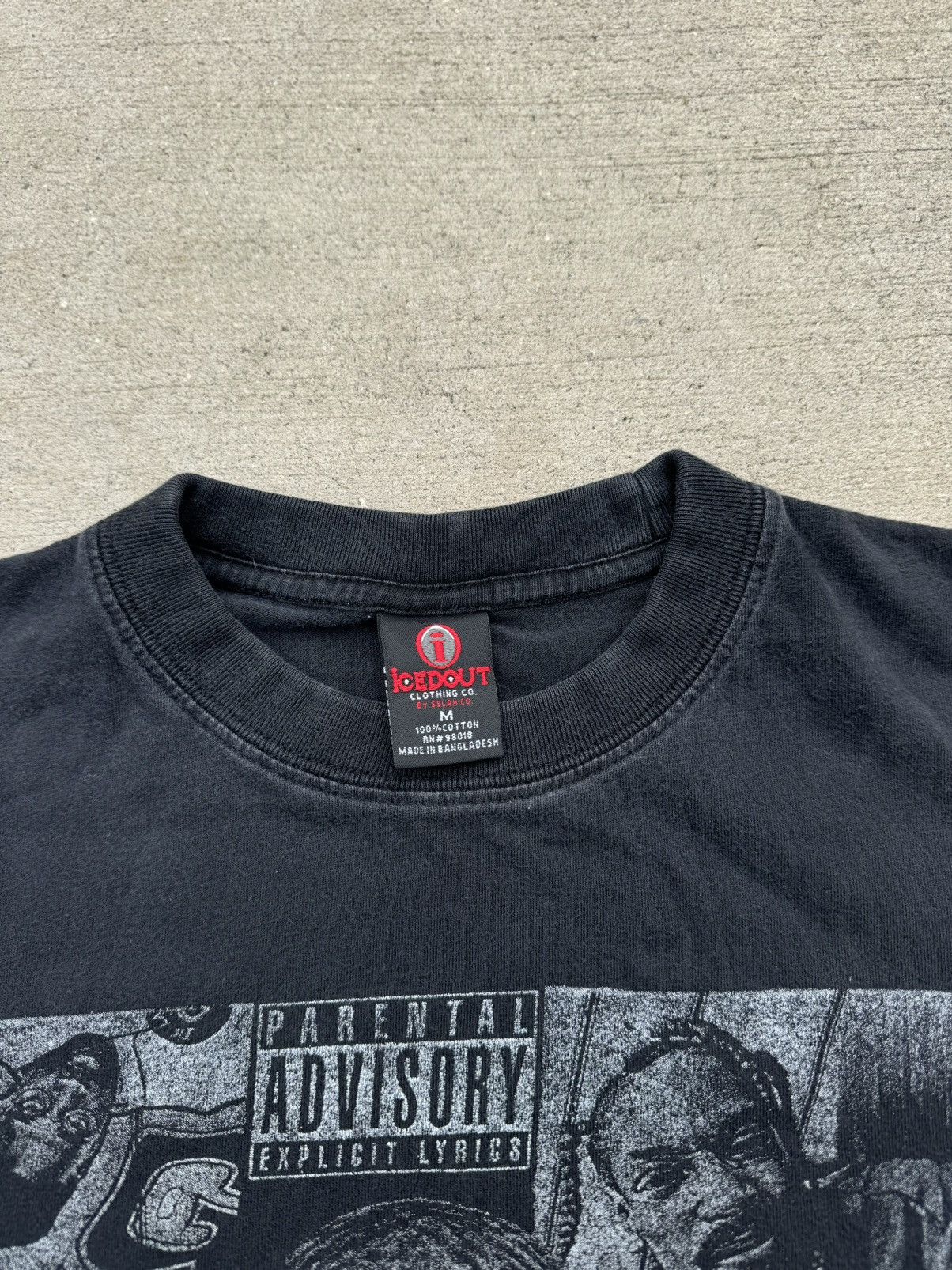 Rap Tees Y2k Public Enemy Black Steel In the Hour of Chaos rap tee Size US M / EU 48-50 / 2 - 3 Thumbnail