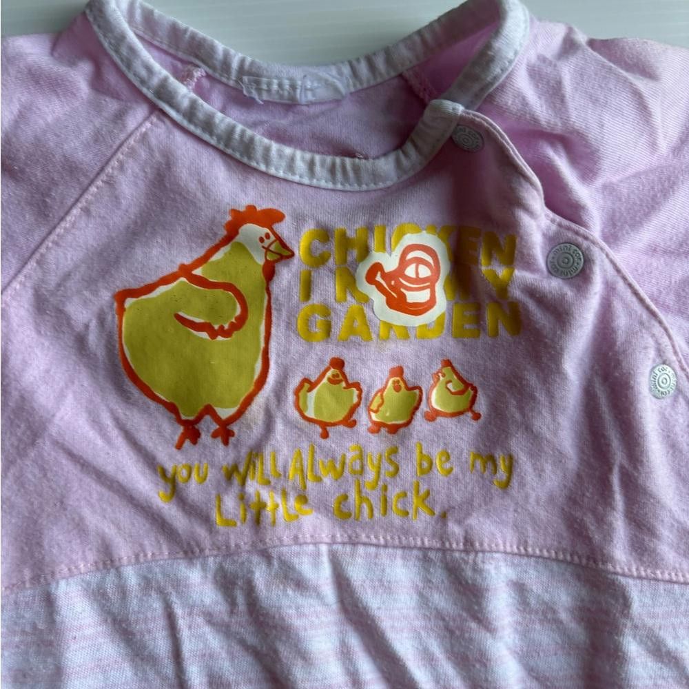 Designer Vintage Chicken Onesie Size ONE SIZE - 3 Thumbnail