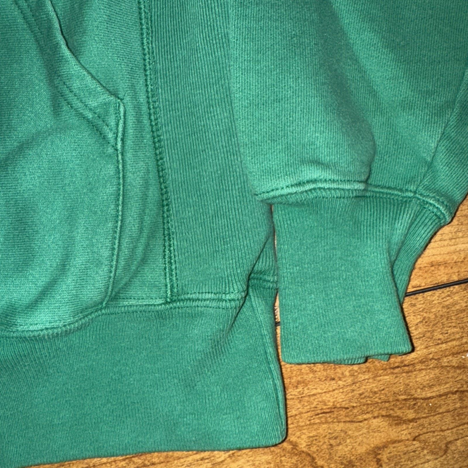 Champion × Vintage Champion Reverse Weave Hoodie Kelly Green Small Size US S / EU 44-46 / 1 - 4 Thumbnail