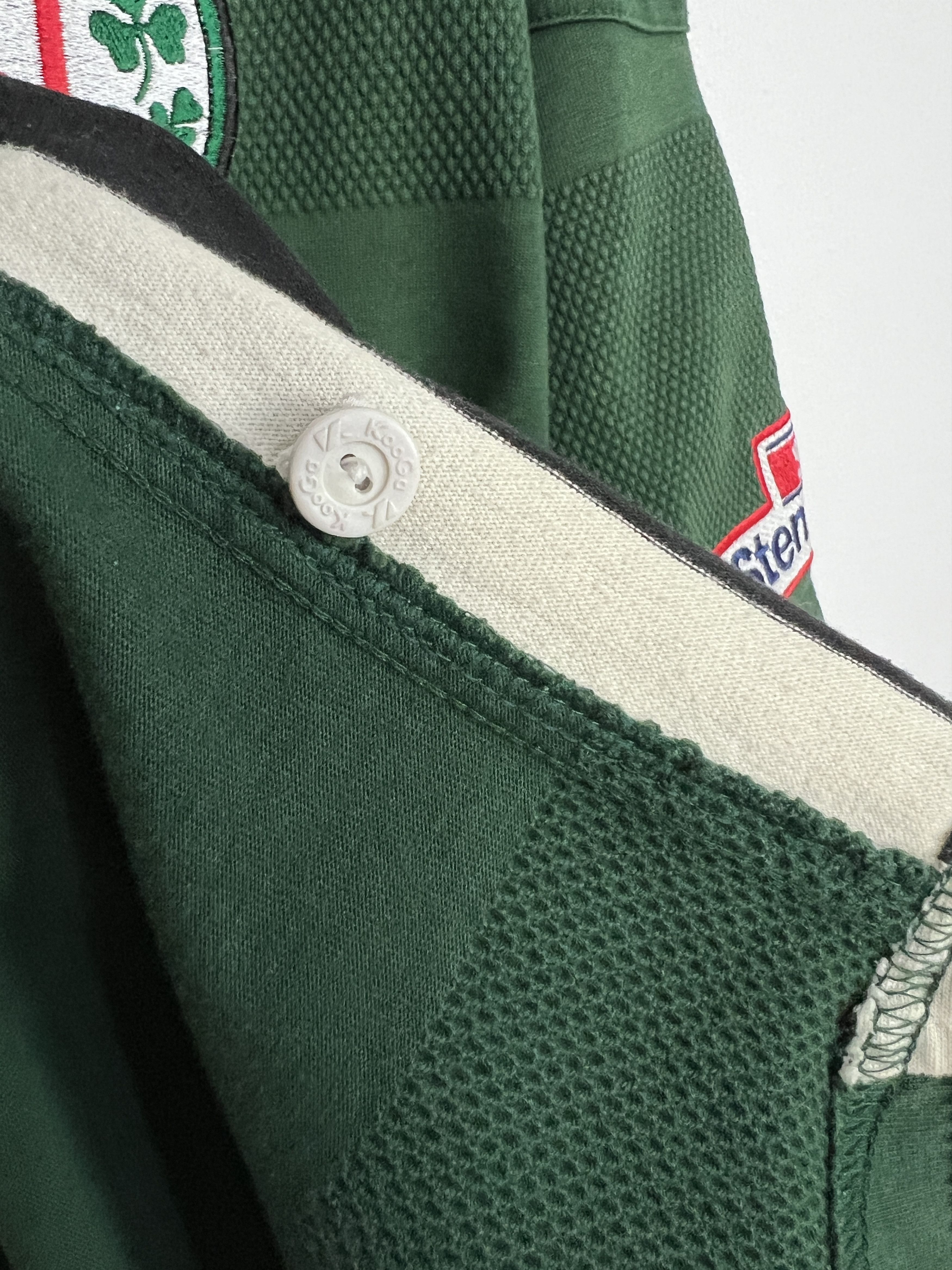 Vintage Vintage Kooga London Irish Rugby Union Jersey Trikot Rare Size US L / EU 52-54 / 3 - 9 Thumbnail